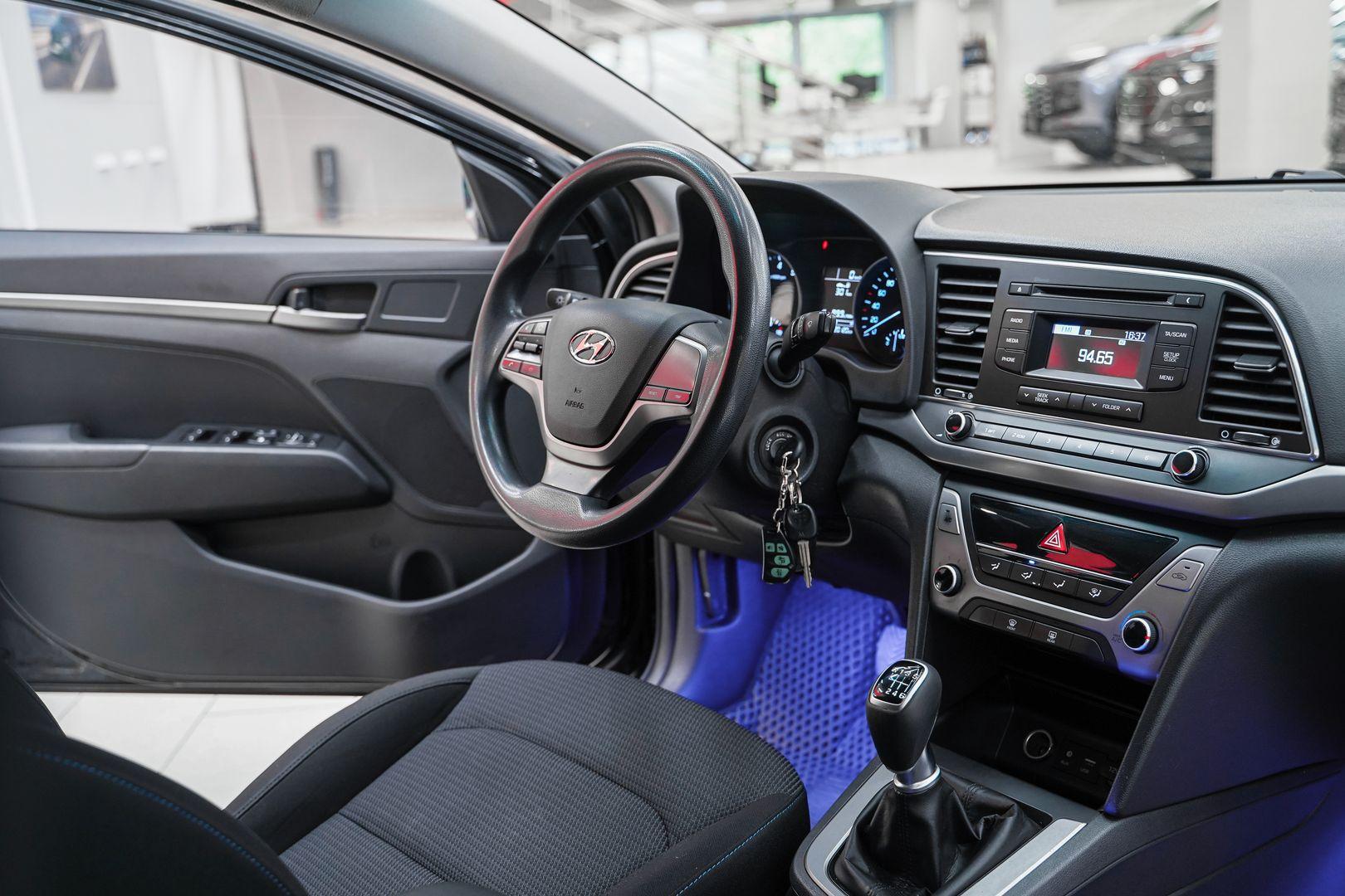 Hyundai Elantra 2017, черный, ДЦ Орехово