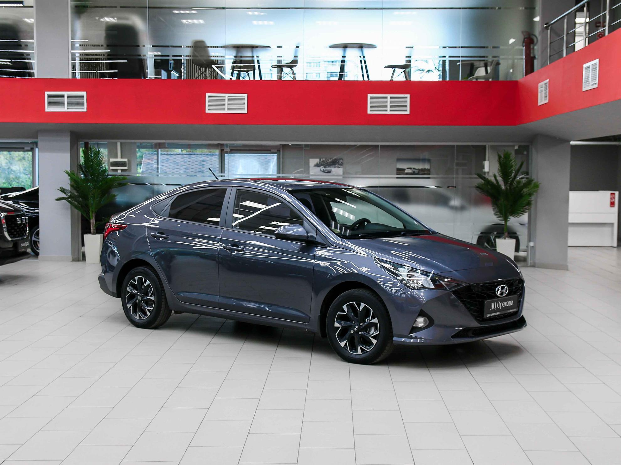 Hyundai Solaris 2021, серый, ДЦ Орехово