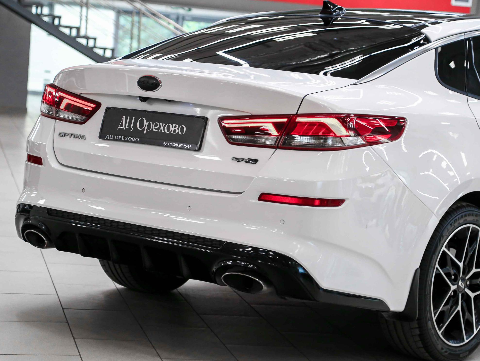 Kia Optima 2019, белый, ДЦ Орехово