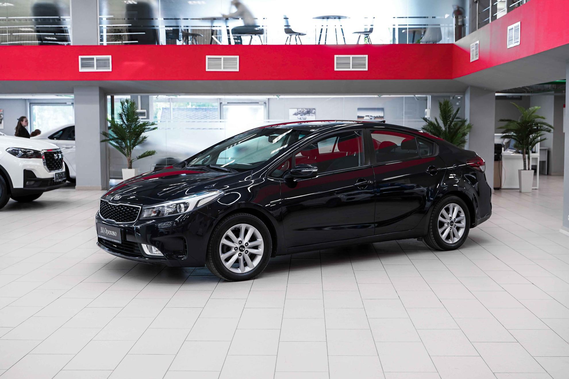 Kia Cerato 2018, синий, ДЦ Орехово