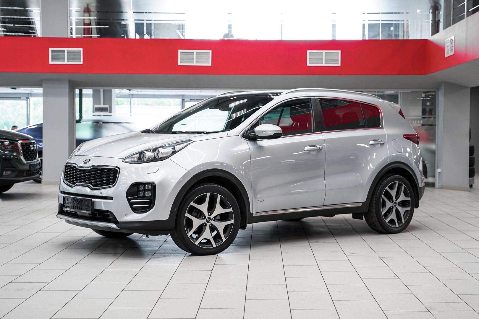 Kia Sportage 2016, серебряный, ДЦ Орехово