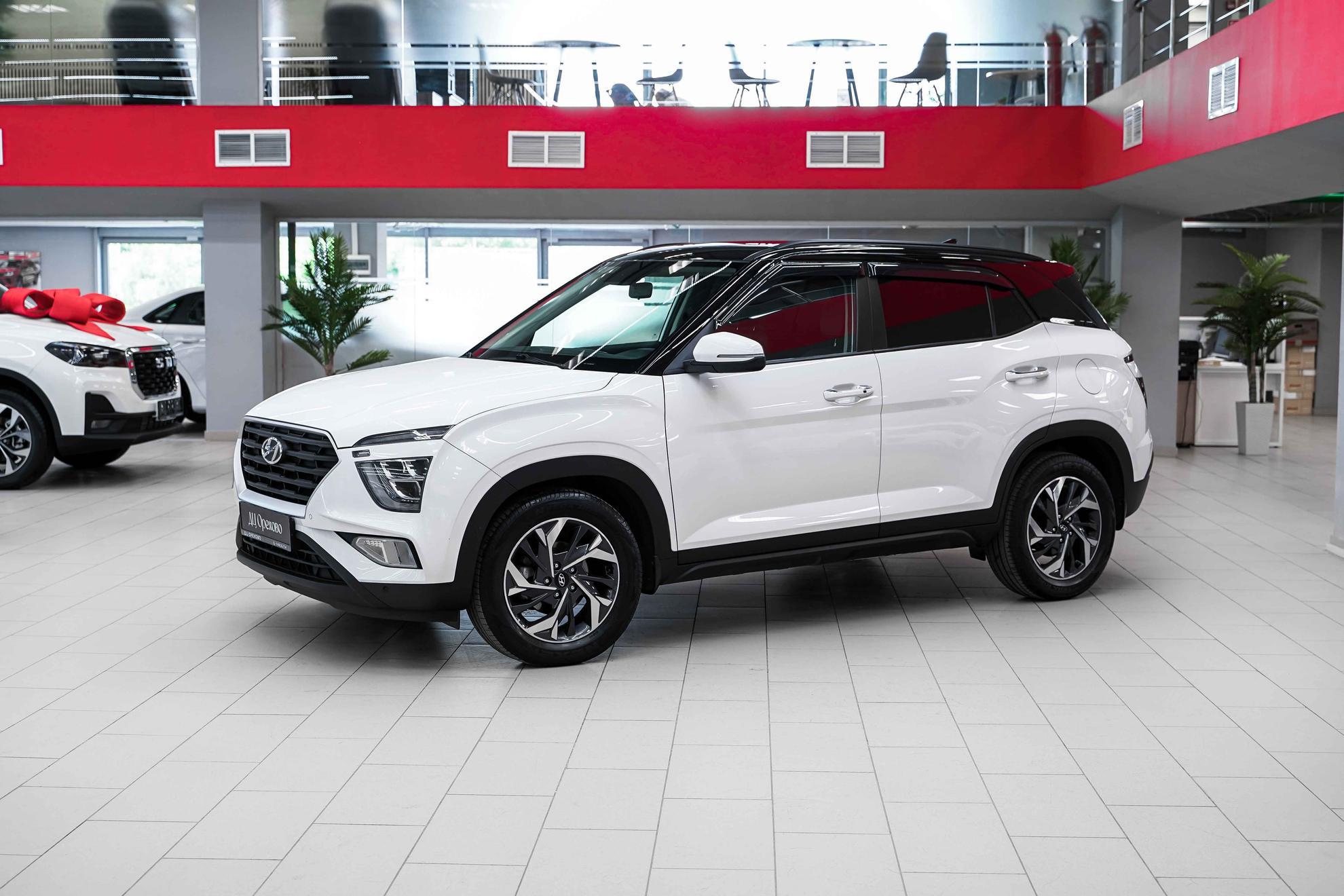 Hyundai Creta 2021, белый, ДЦ Орехово