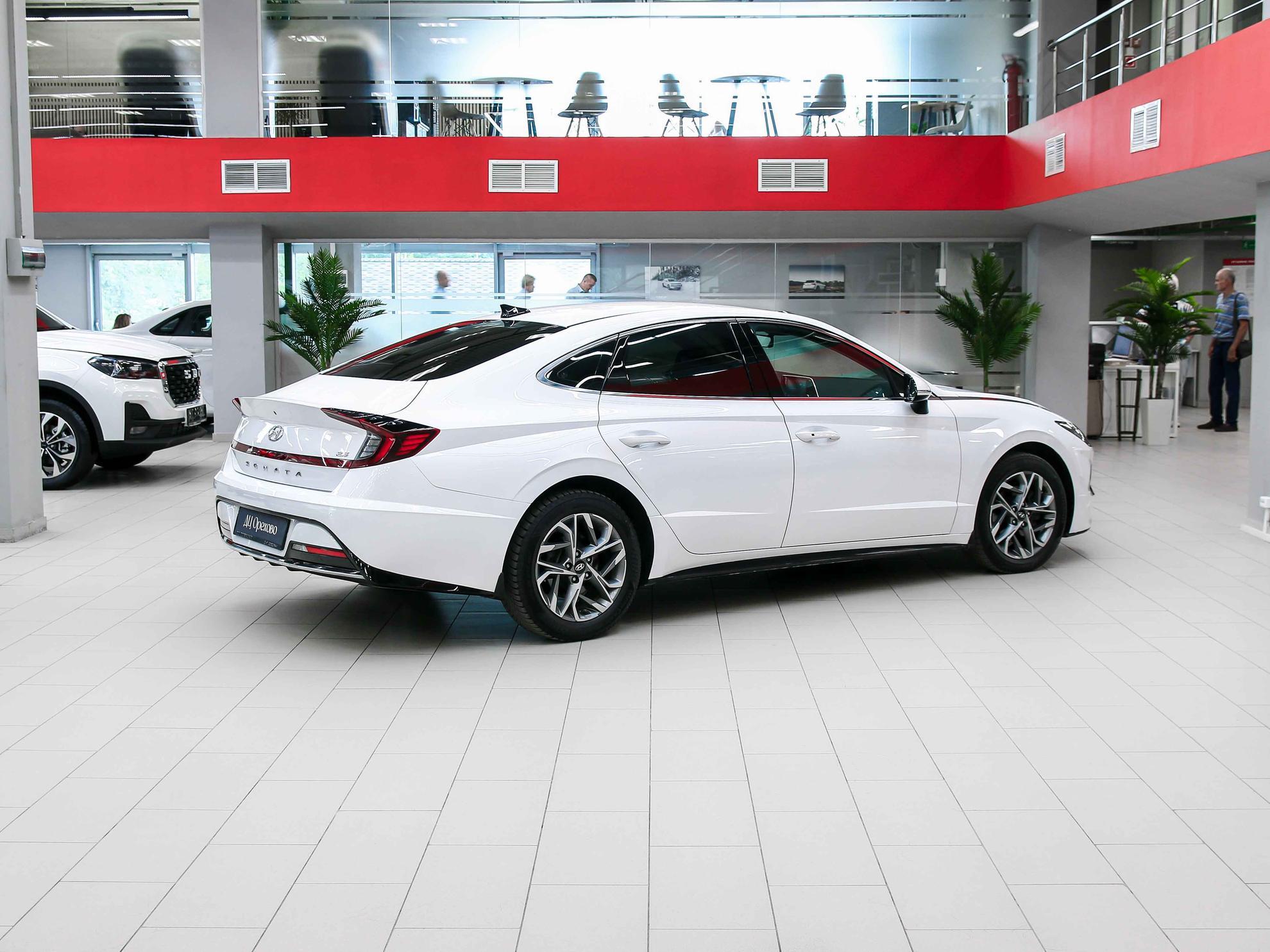 Hyundai Sonata 2020, белый, ДЦ Орехово