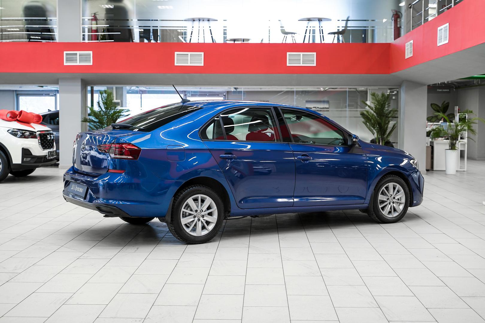 Volkswagen Polo 2020, синий, ДЦ Орехово