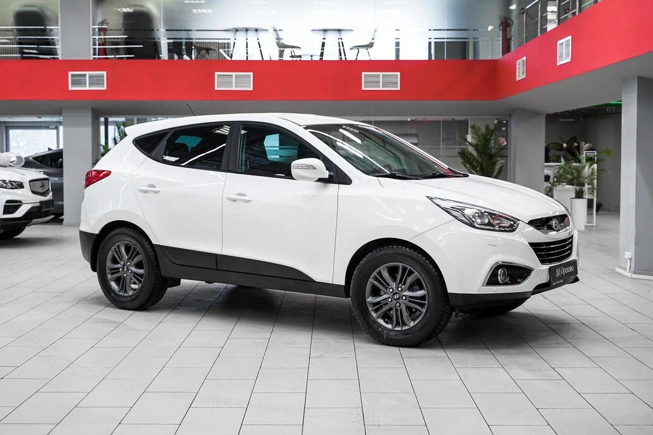 Hyundai ix35 2015, белый, ДЦ Орехово
