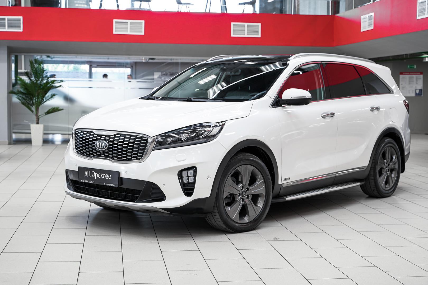 Kia Sorento 2018, белый, ДЦ Орехово