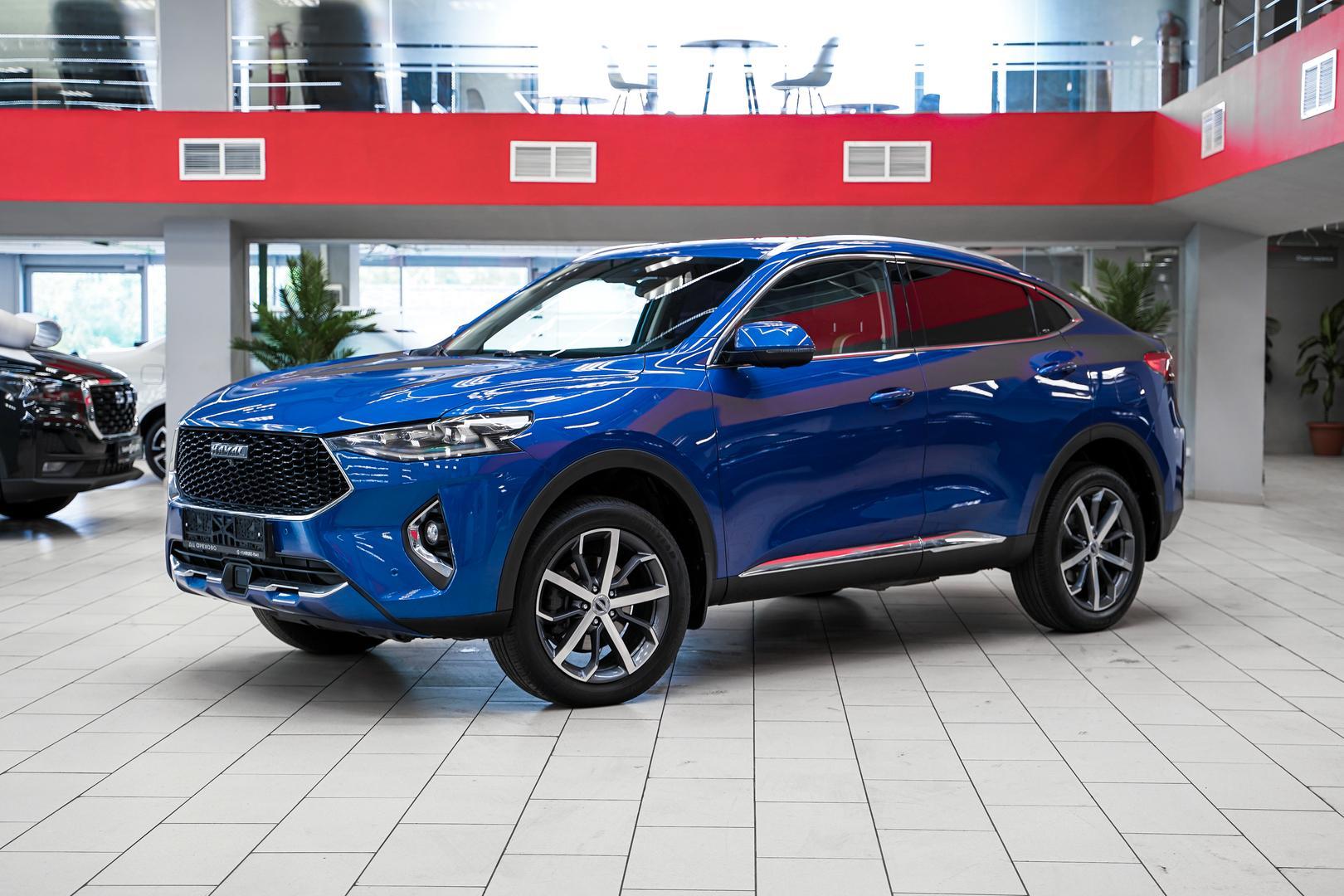 Haval F7x 2020, синий, ДЦ Орехово
