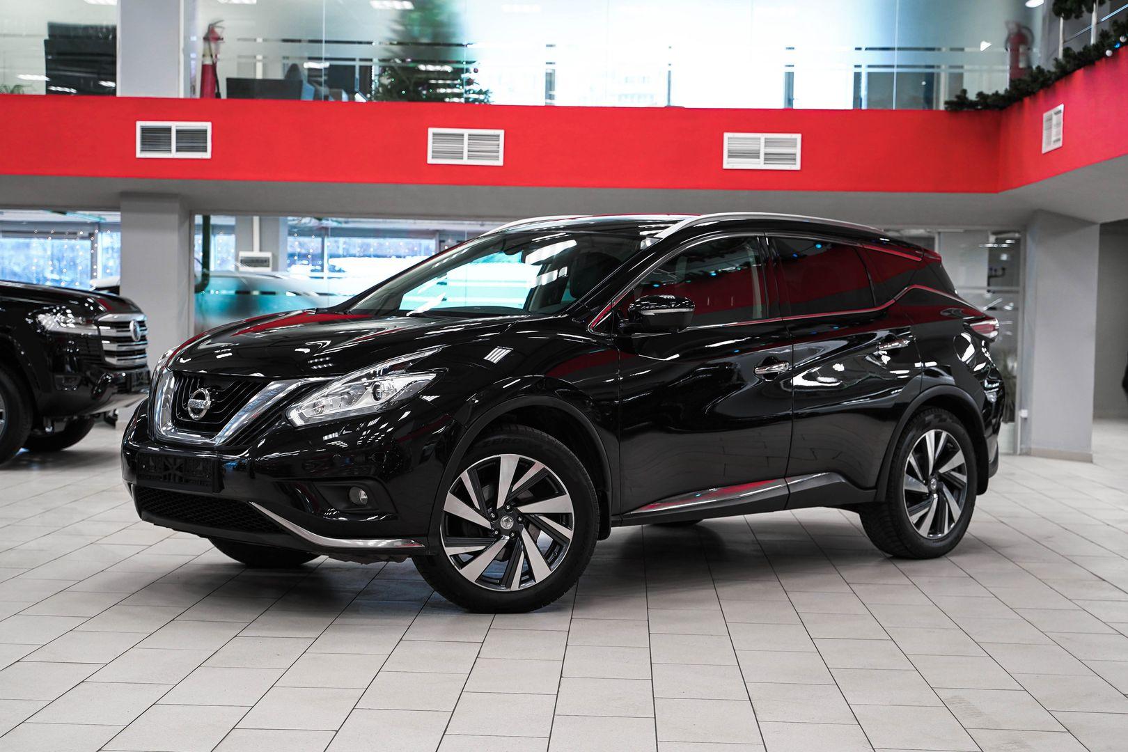 Nissan Murano 2019, черный, ДЦ Орехово
