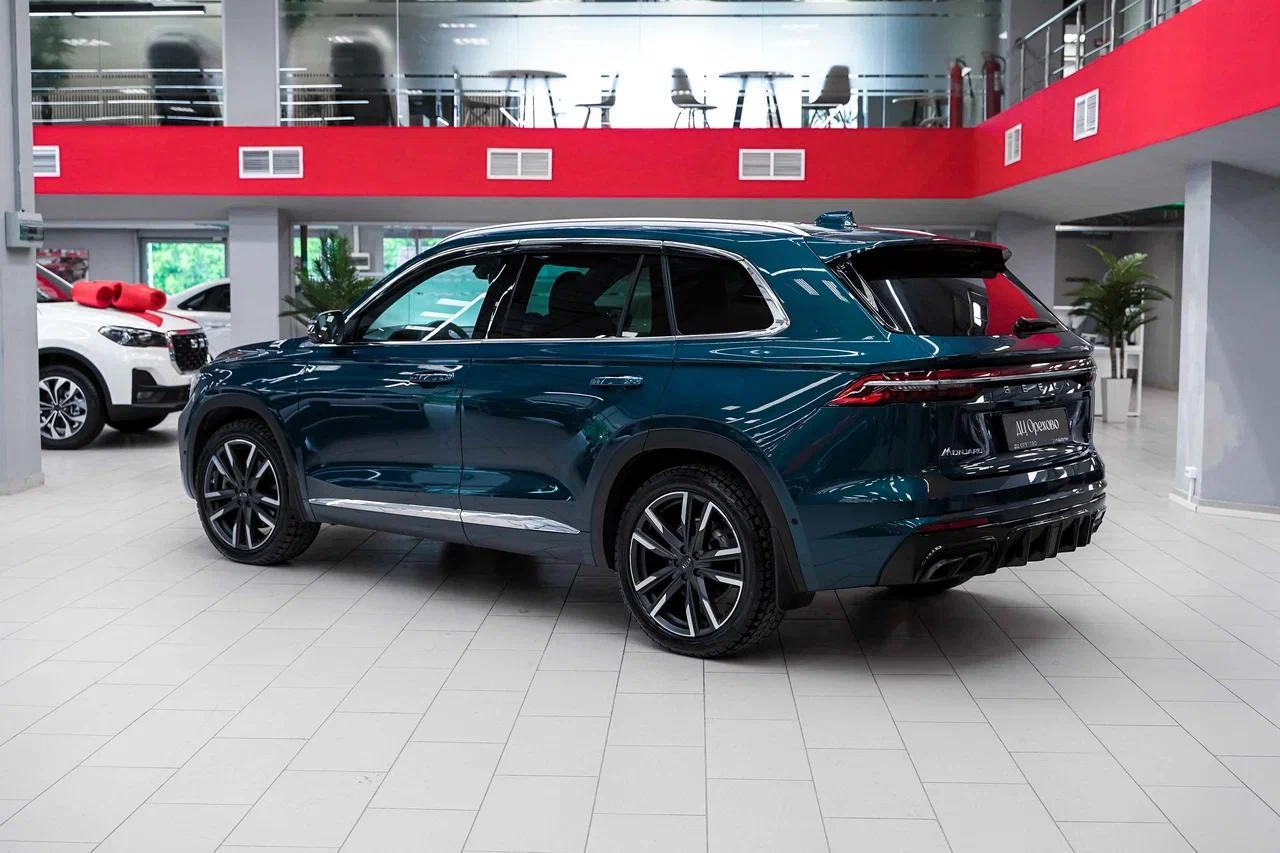 Geely Monjaro 2023, зеленый, ДЦ Орехово