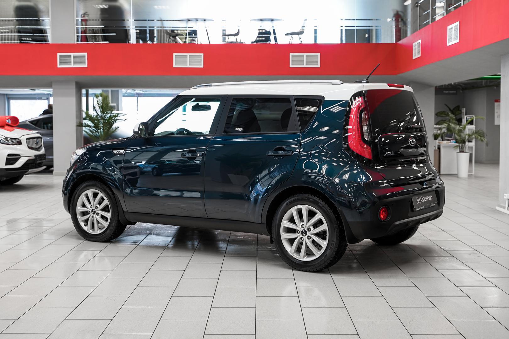 Kia Soul 2018, голубой, ДЦ Орехово
