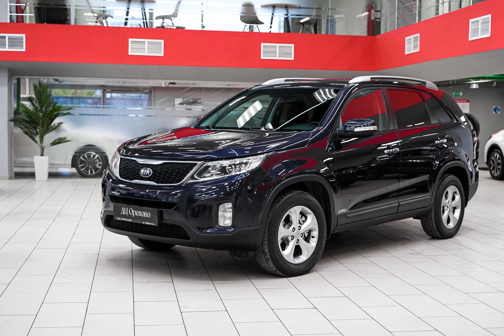 Kia Sorento 2015, синий, ДЦ Орехово