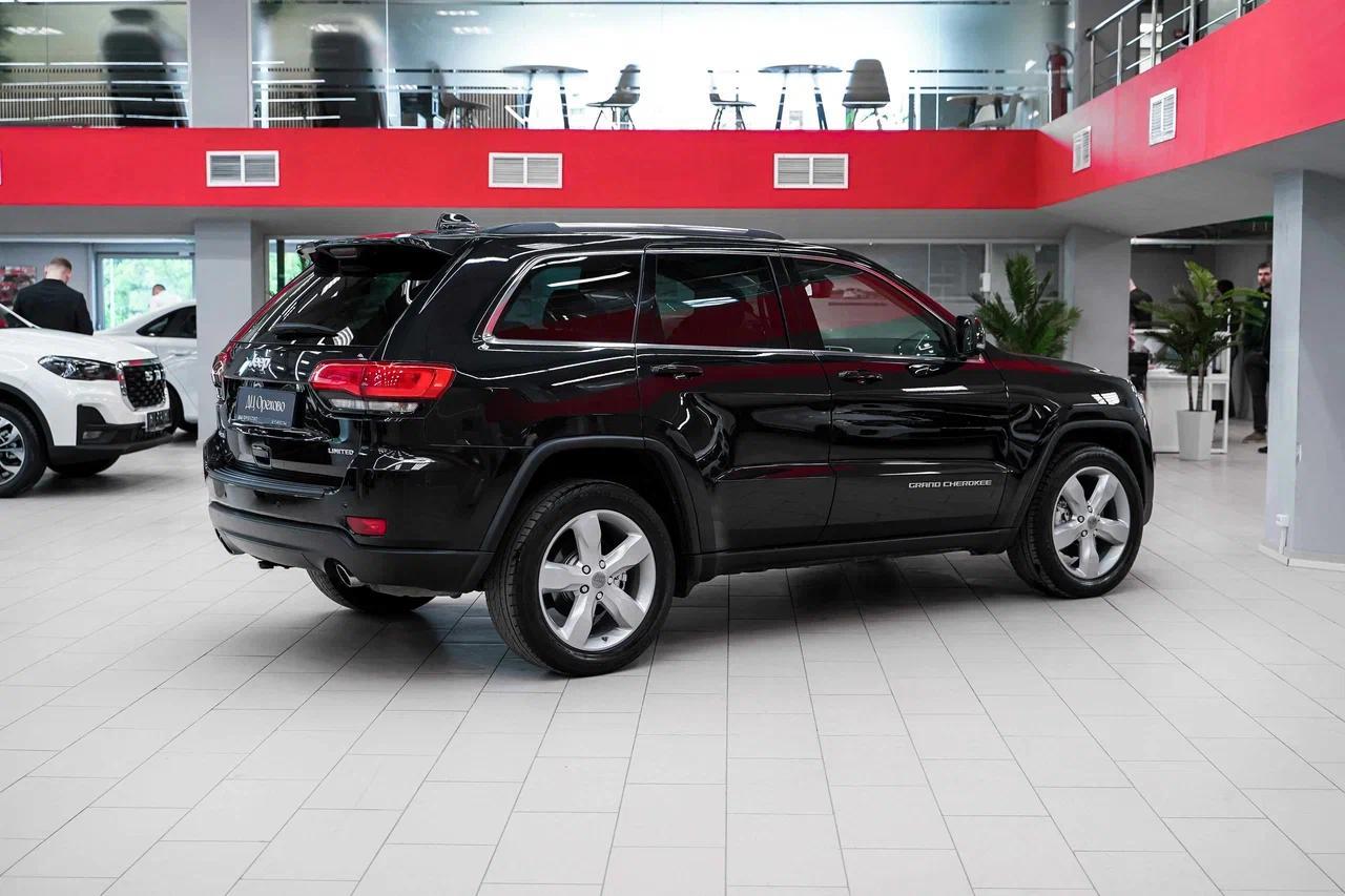 Jeep Grand Cherokee 2016, черный, ДЦ Орехово
