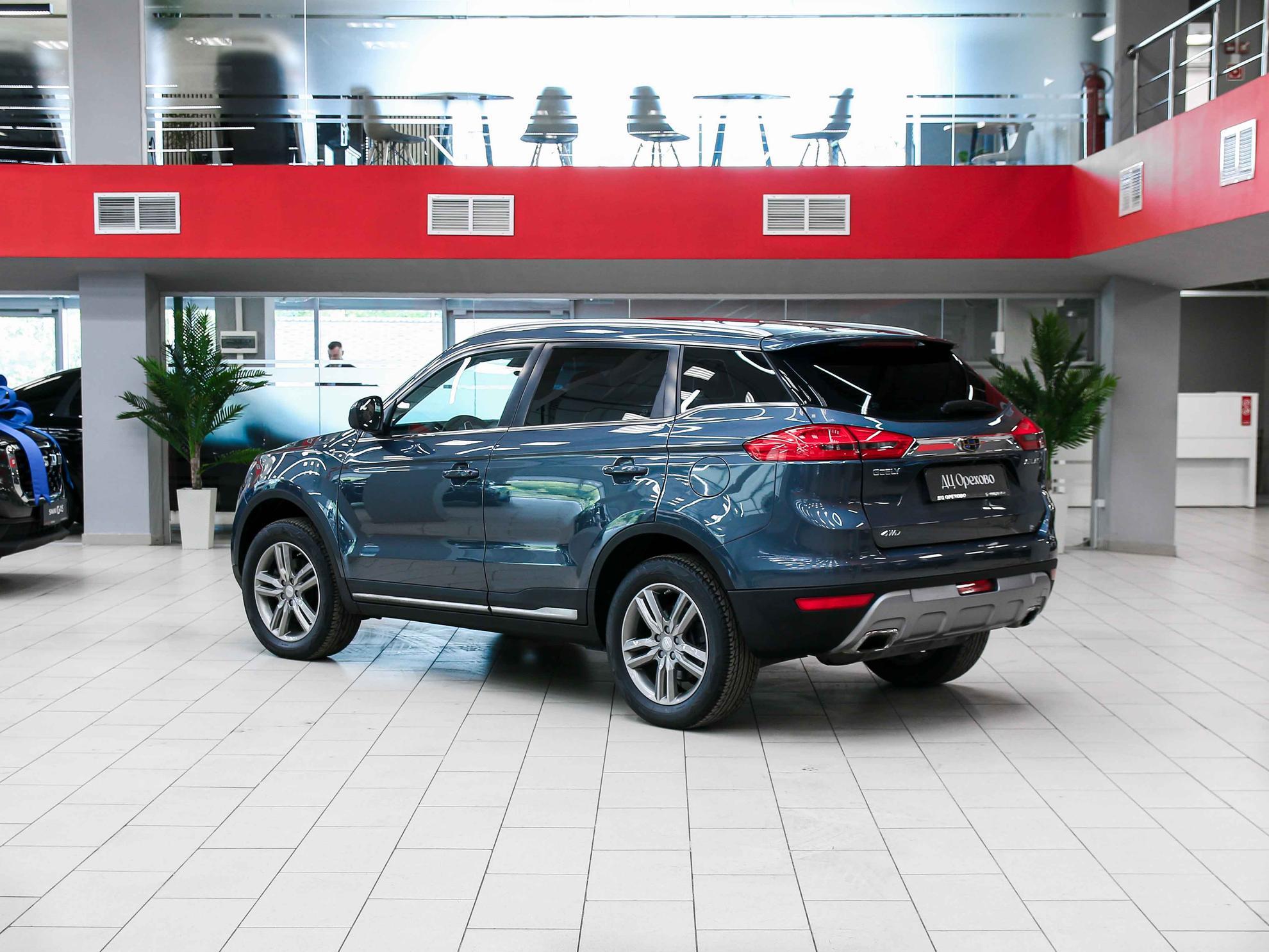 Geely Atlas 2018, серый, ДЦ Орехово