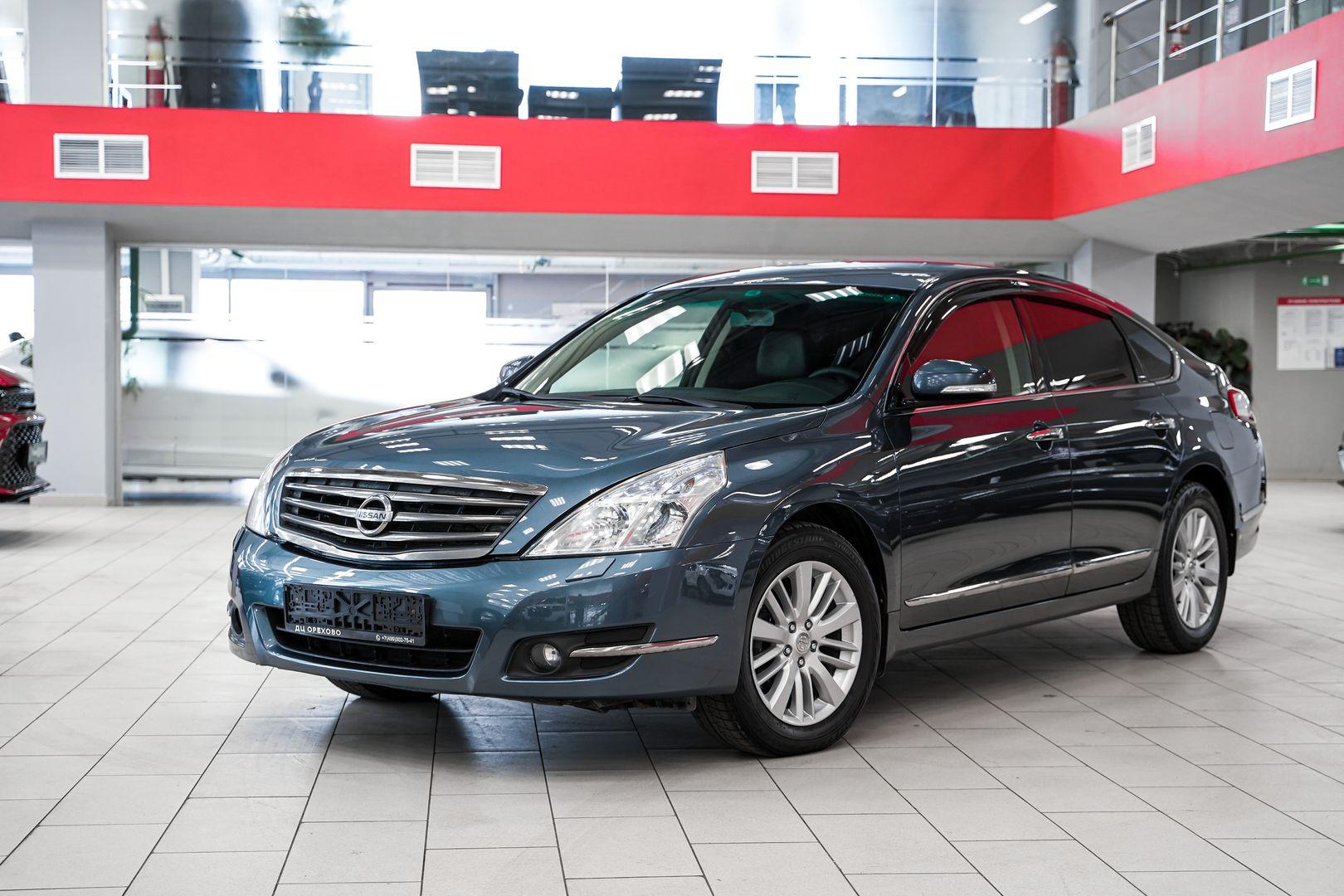 Nissan Teana 2012, синий, ДЦ Орехово