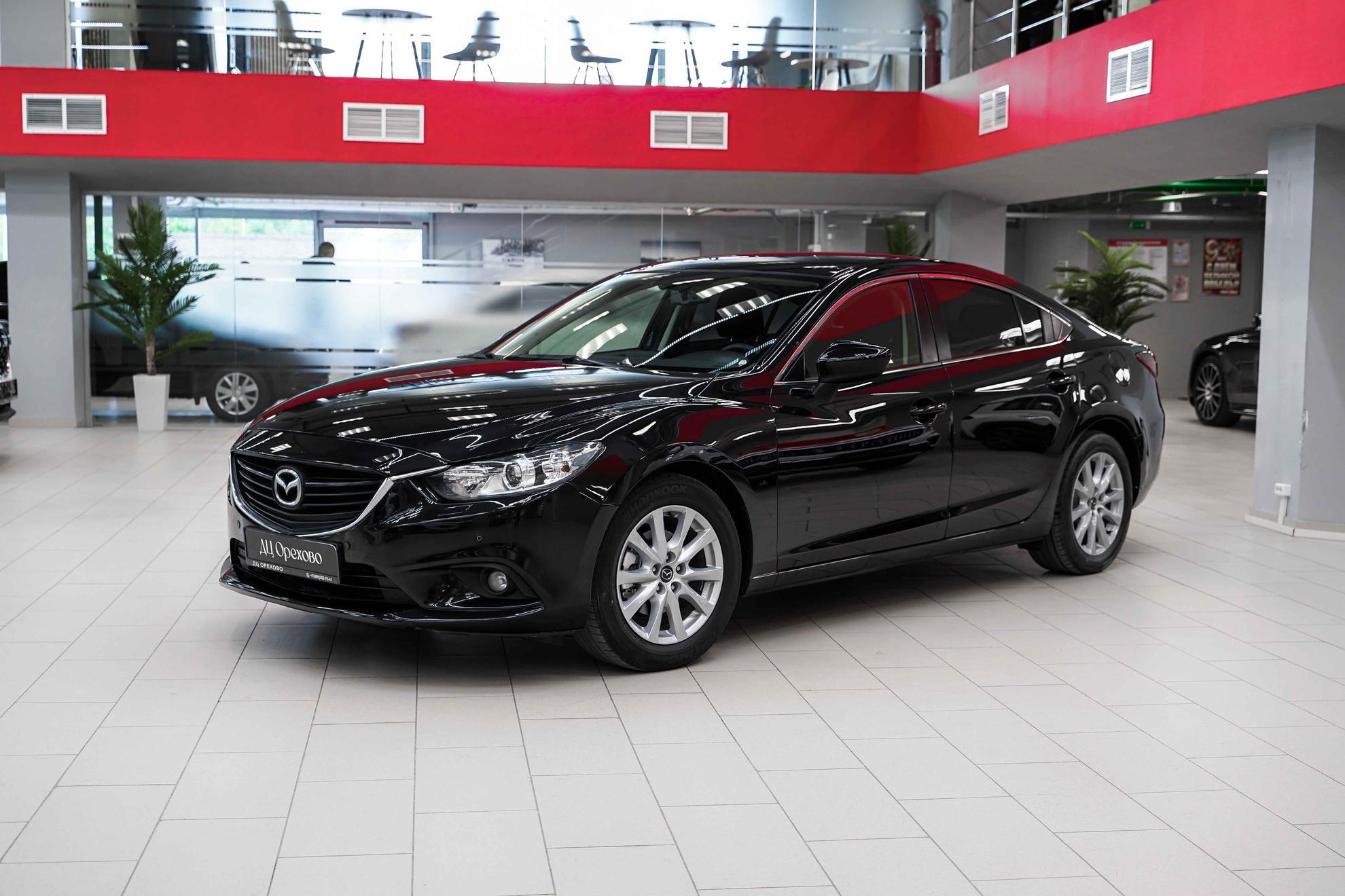 Mazda 6 2016, черный, ДЦ Орехово
