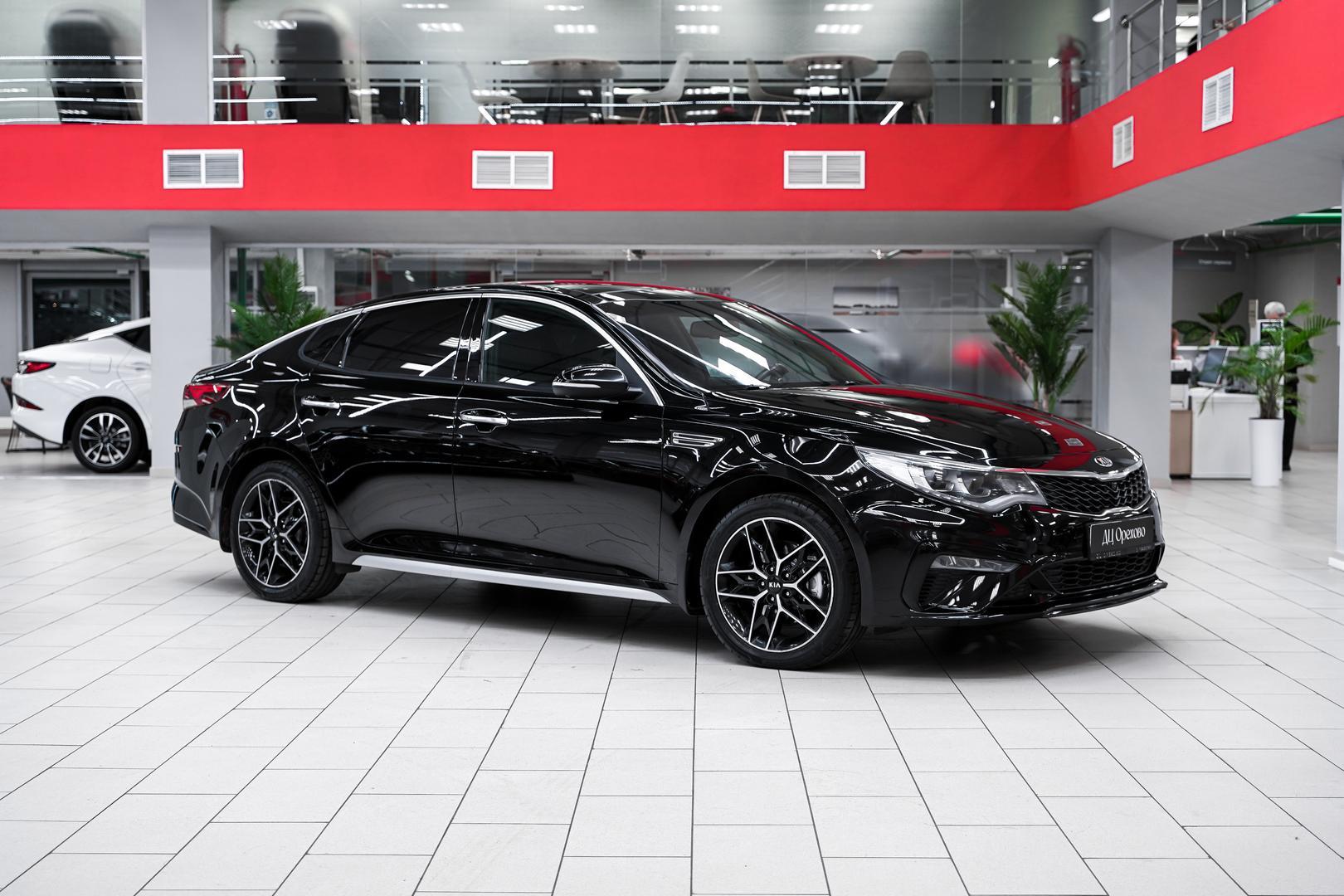 Kia Optima 2018, черный, ДЦ Орехово
