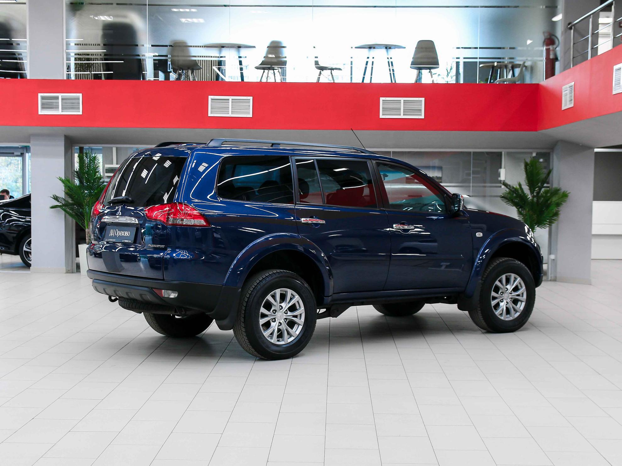 Mitsubishi Pajero Sport 2014, синий, ДЦ Орехово