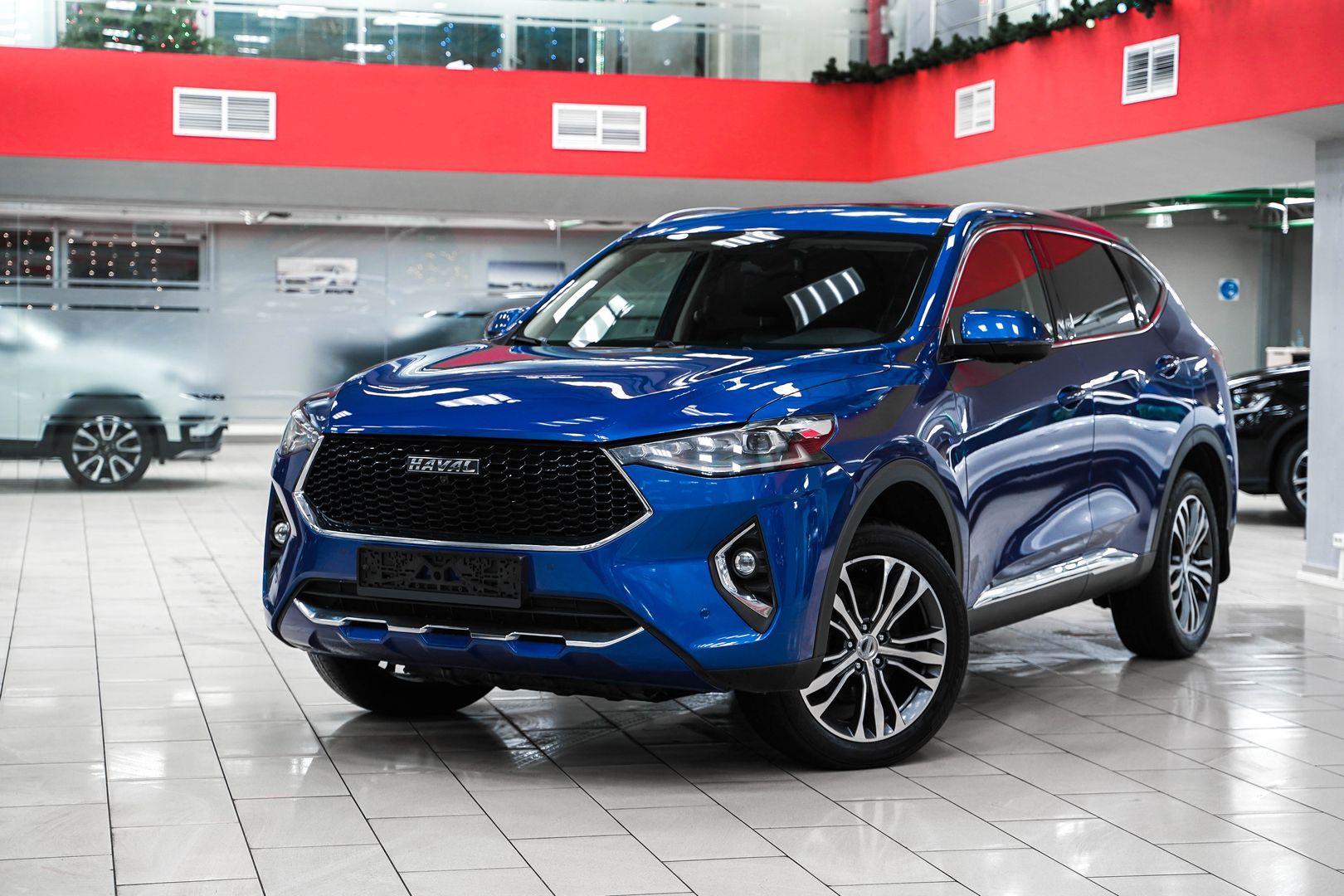 Haval F7 2021, синий, ДЦ Орехово