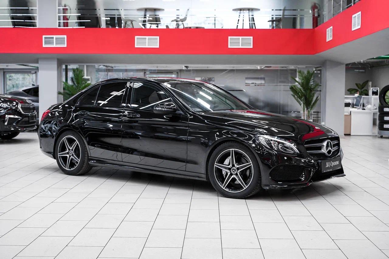 Mercedes-Benz C-Класс 2017, черный, ДЦ Орехово
