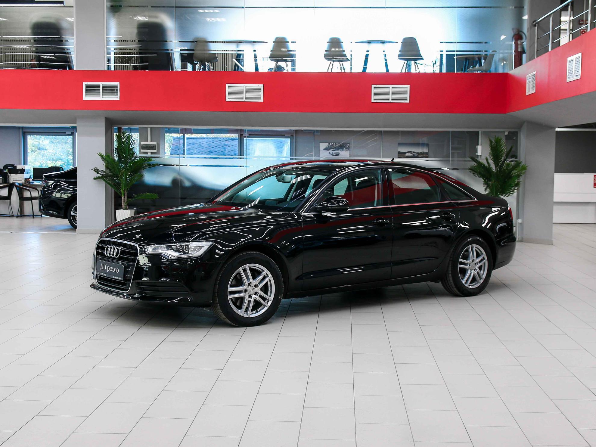 Audi A6 2014, черный, ДЦ Орехово