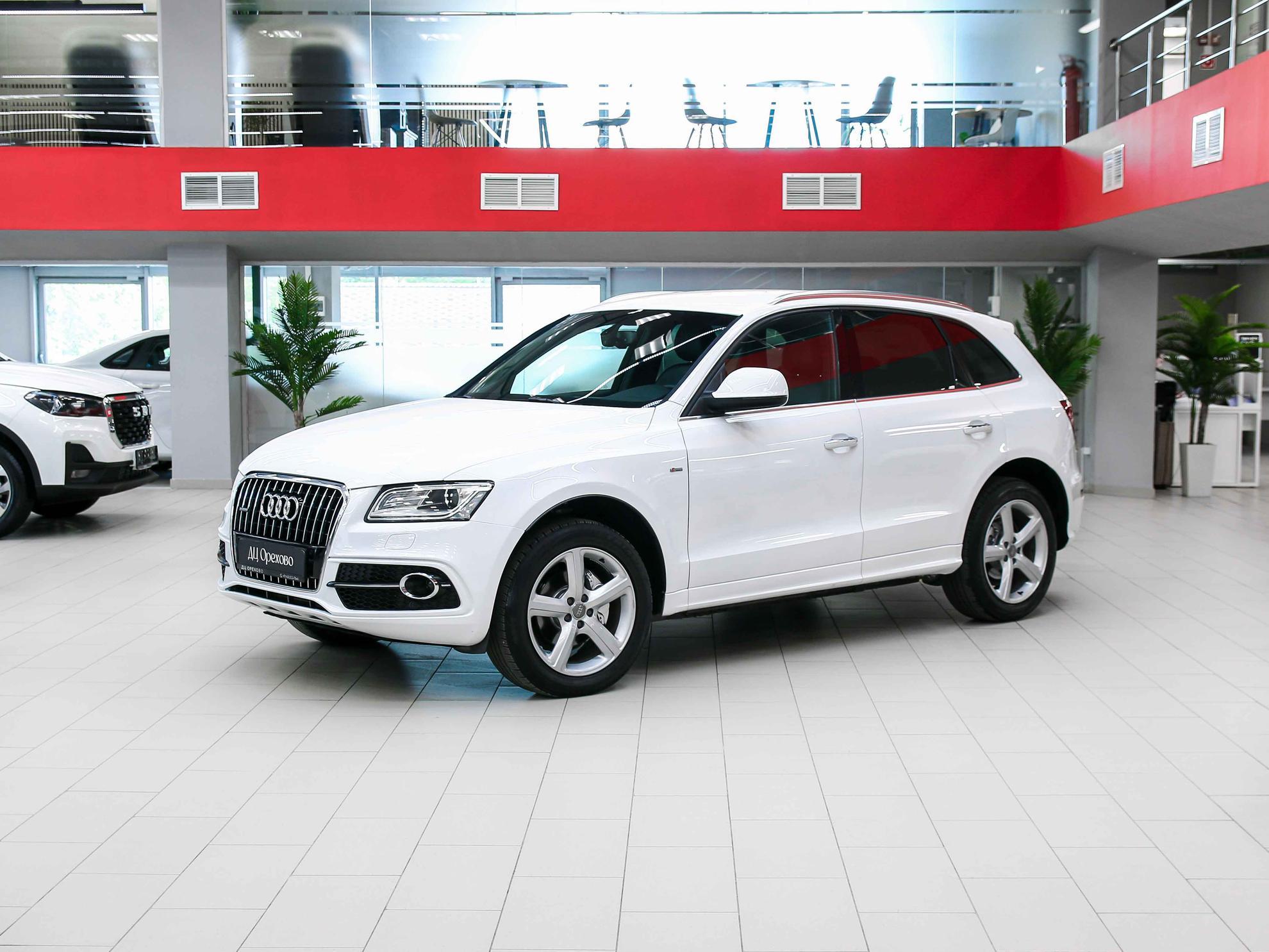 Audi Q5 2014, белый, ДЦ Орехово