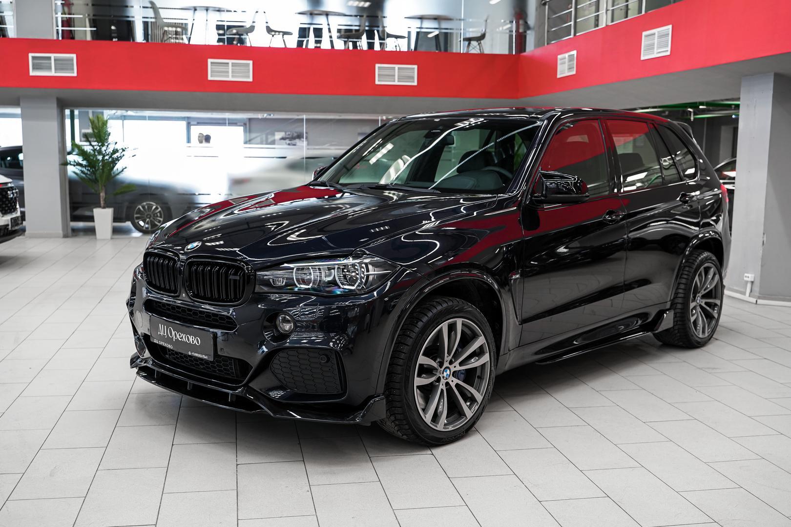 BMW X5 2015, черный, ДЦ Орехово