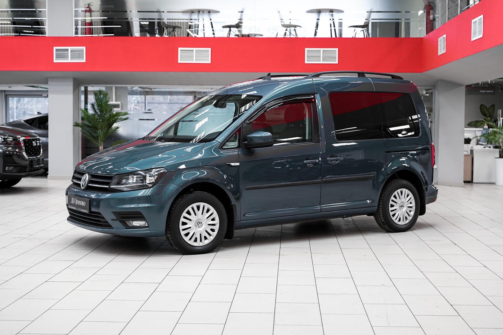 Volkswagen Caddy 2018, зеленый, ДЦ Орехово
