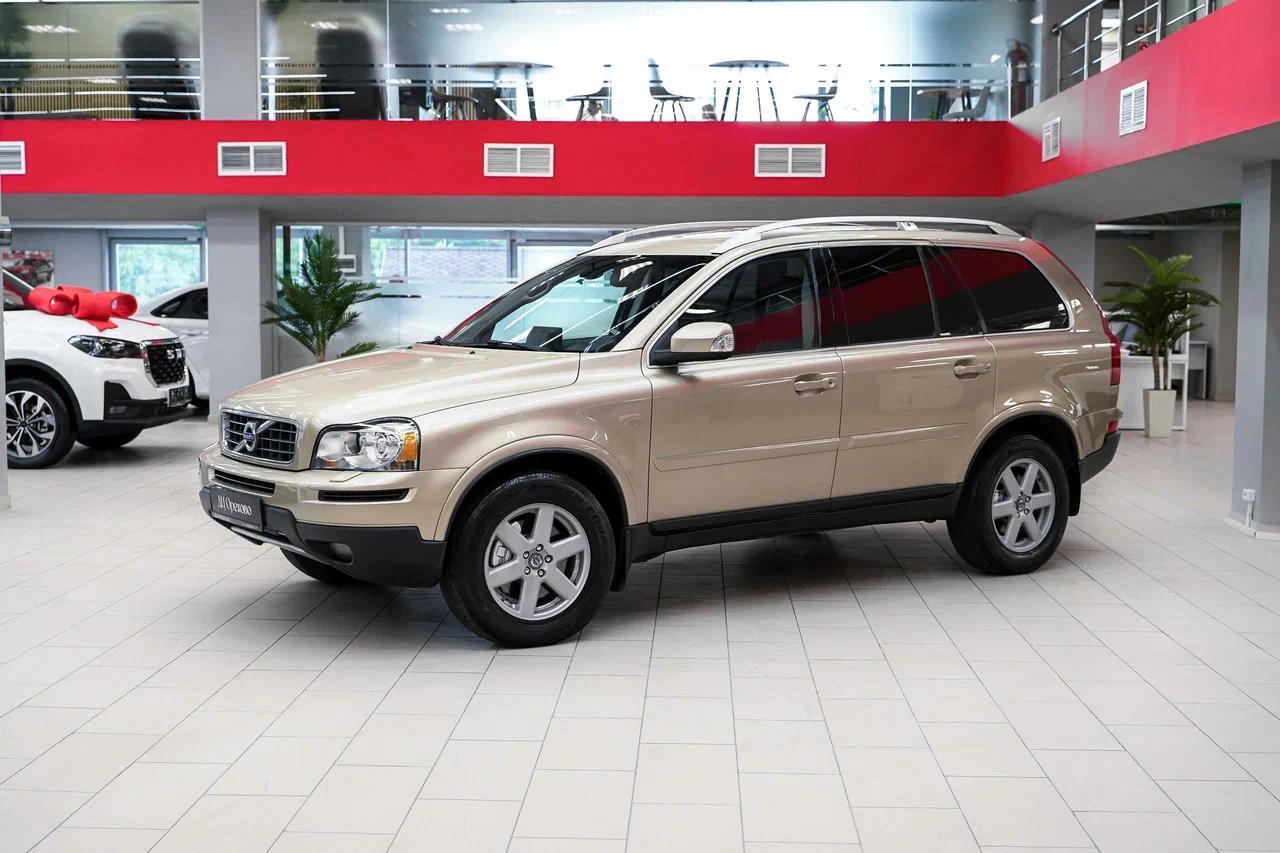 Volvo XC90 2009, золотой, ДЦ Орехово