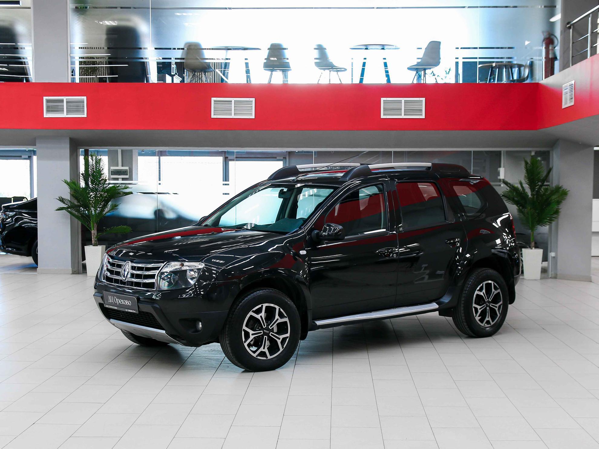 Renault Duster 2014, черный, ДЦ Орехово