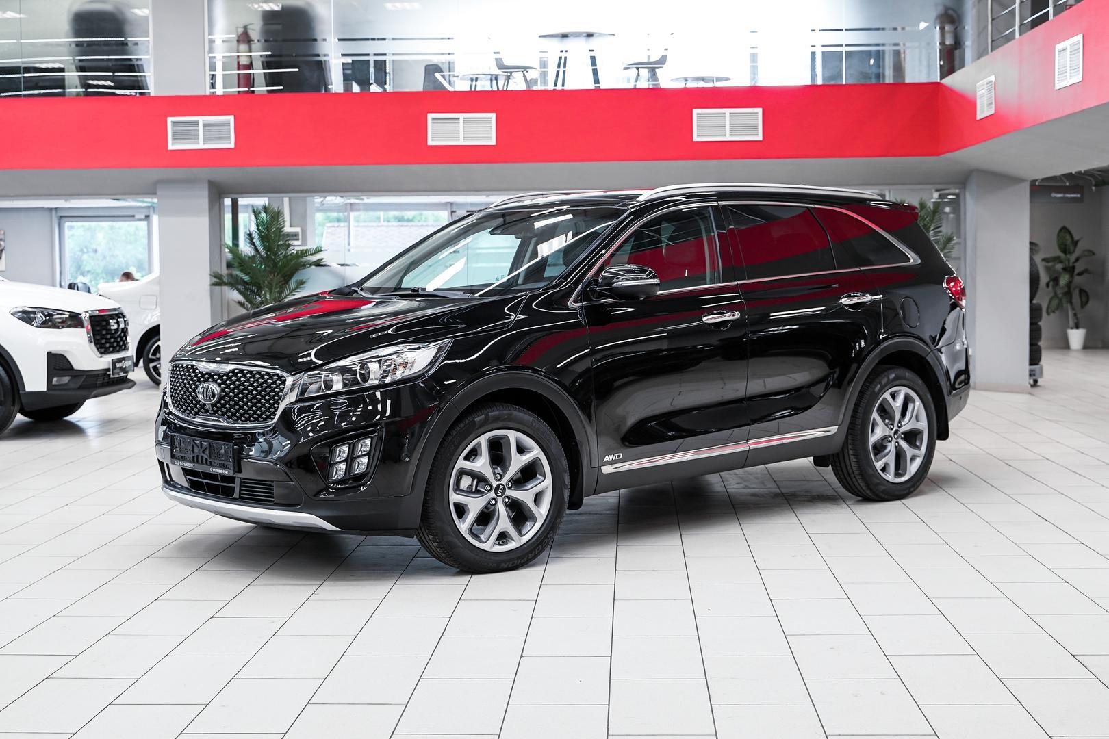 Kia Sorento 2015, черный, ДЦ Орехово