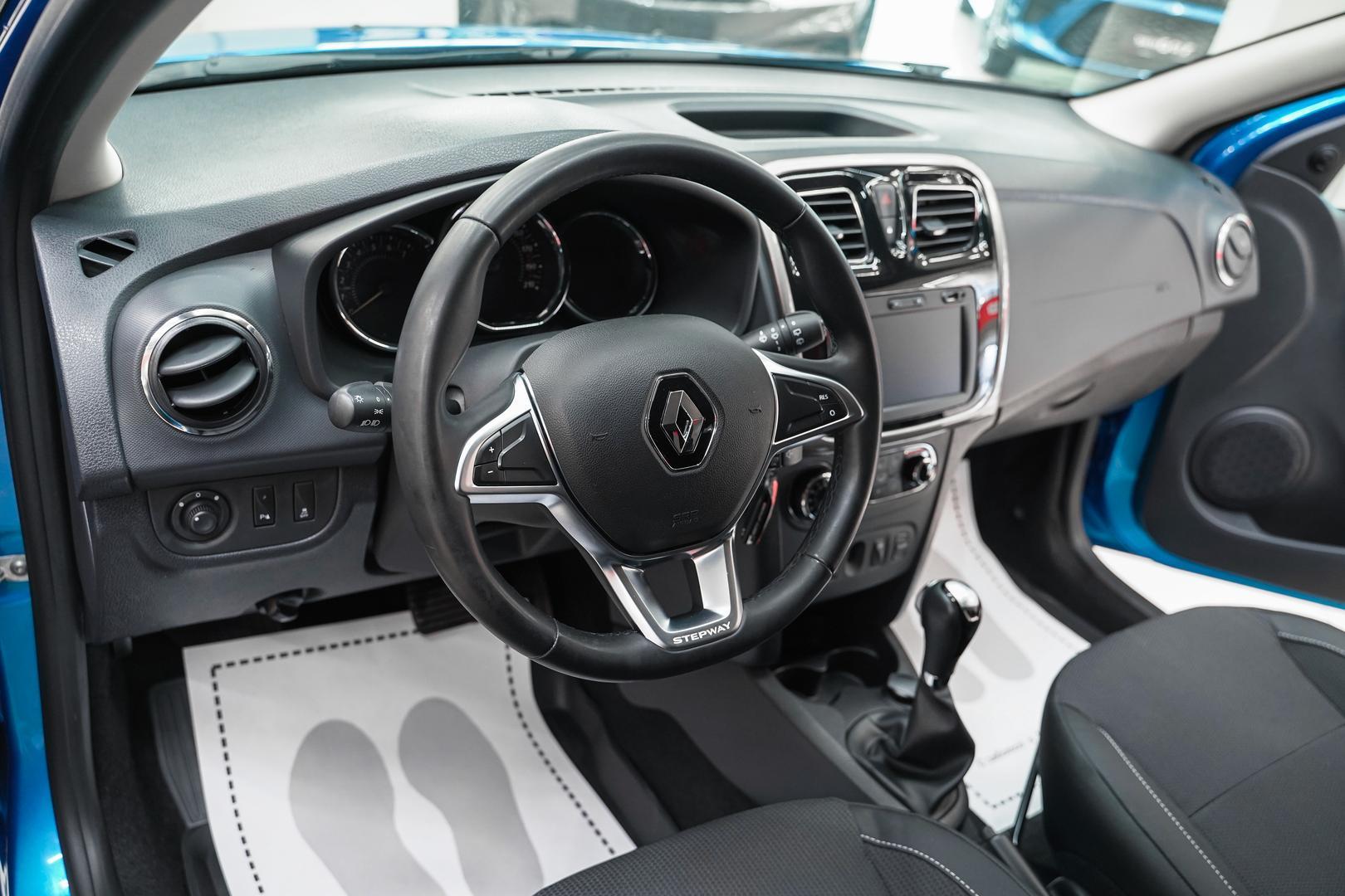 Renault Sandero 2021, синий, ДЦ Орехово