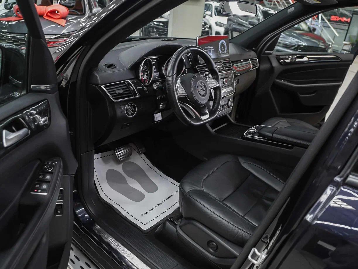 Mercedes-Benz GLS 2017, синий, ДЦ Орехово