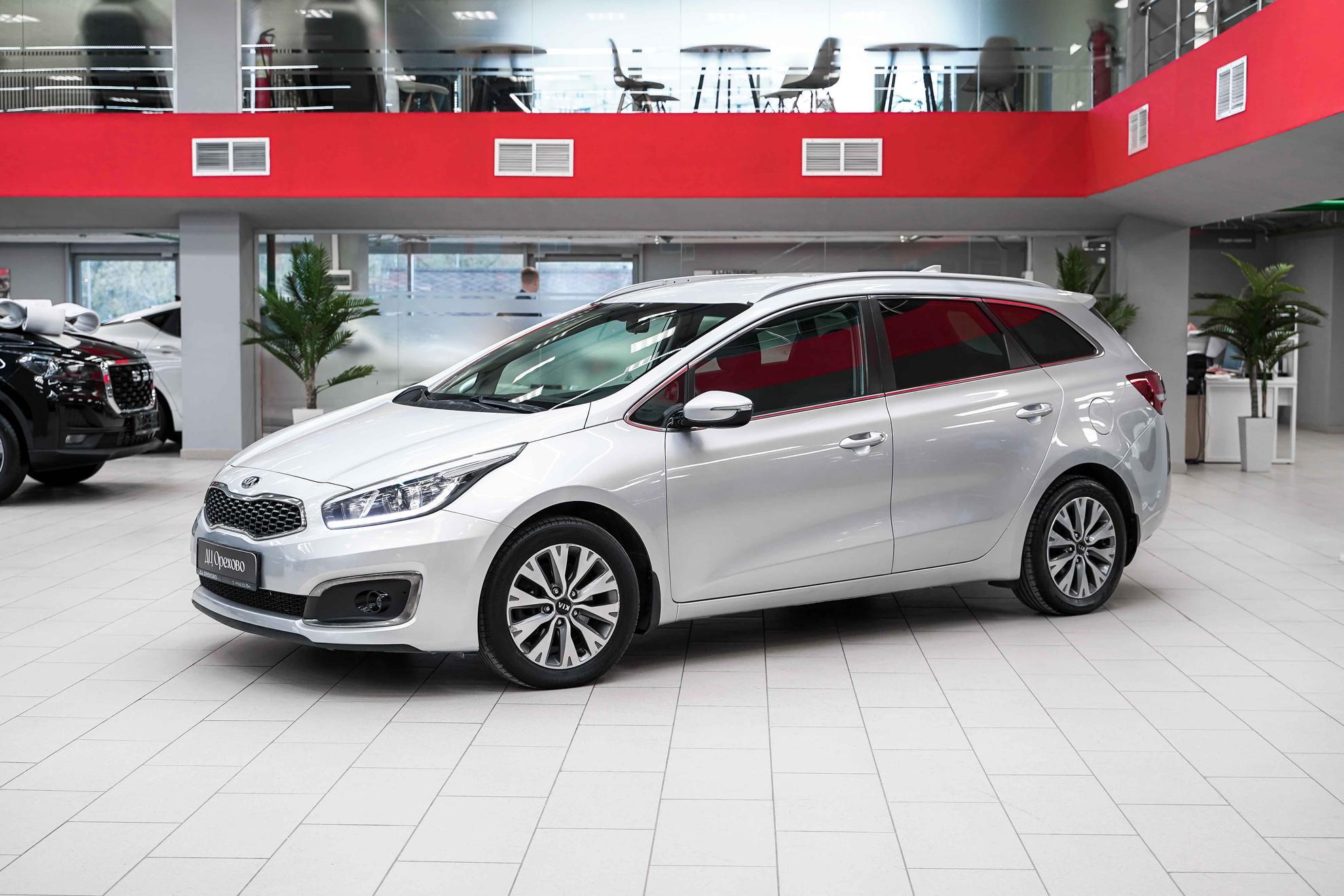 Kia Ceed 2018, серебряный, ДЦ Орехово