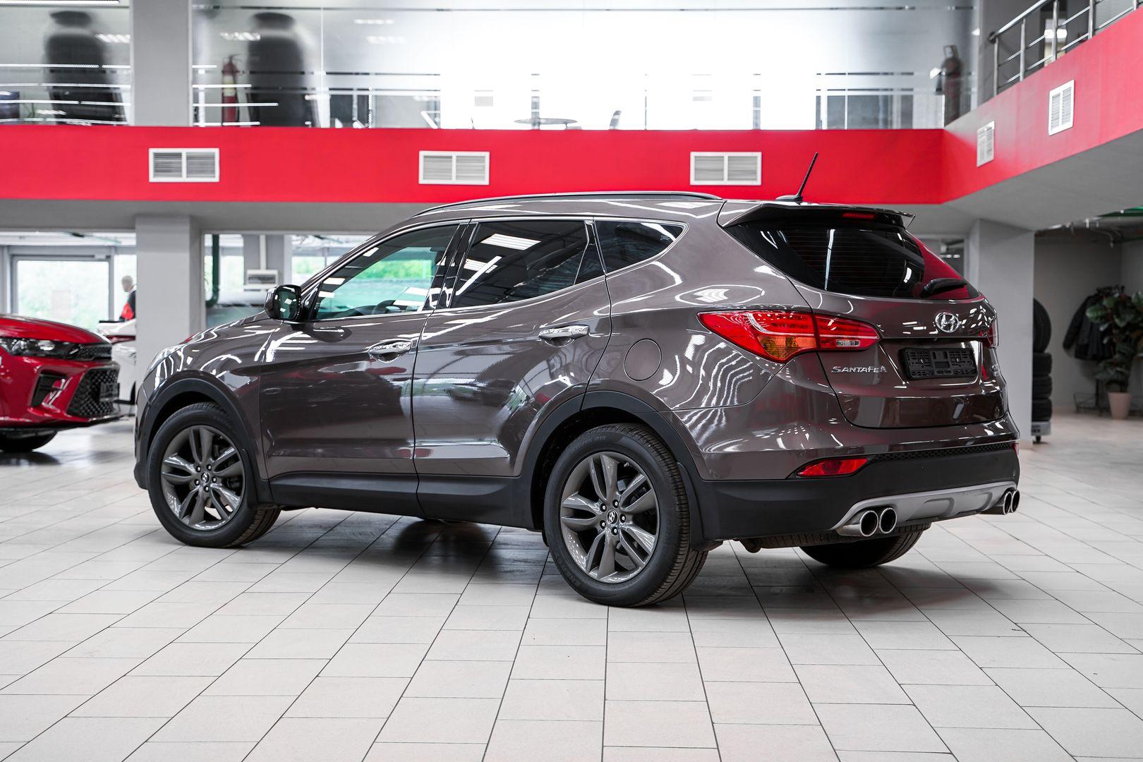 Hyundai Santa Fe 2012, коричневый, ДЦ Орехово