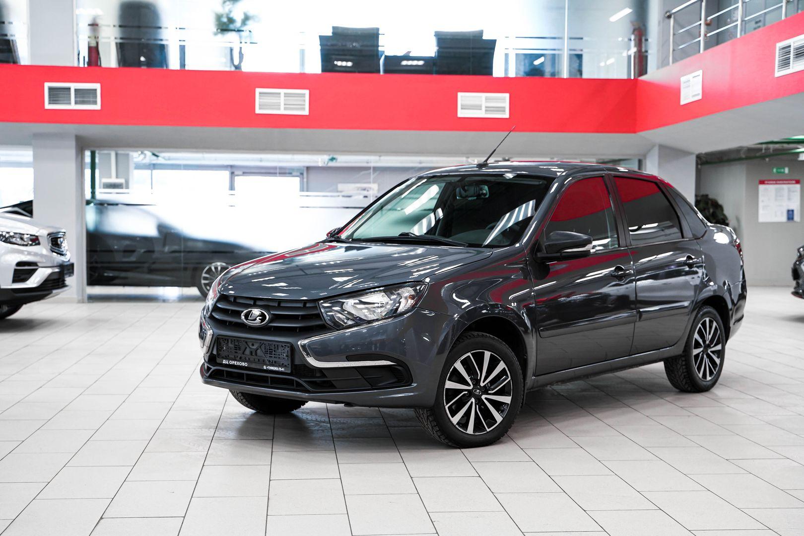 LADA (ВАЗ) Granta 2019, серый, ДЦ Орехово