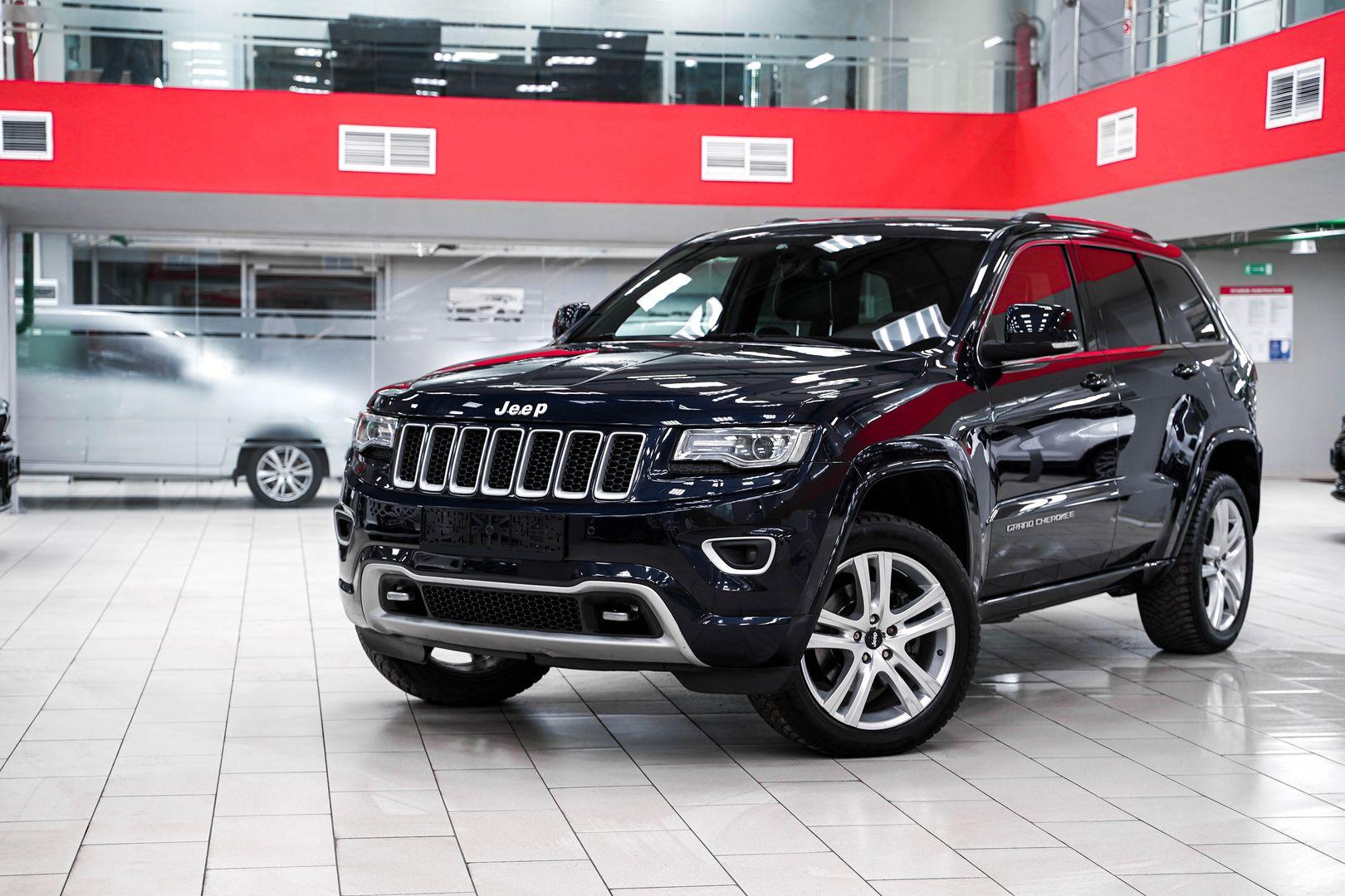 Jeep Grand Cherokee 2013, синий, ДЦ Орехово