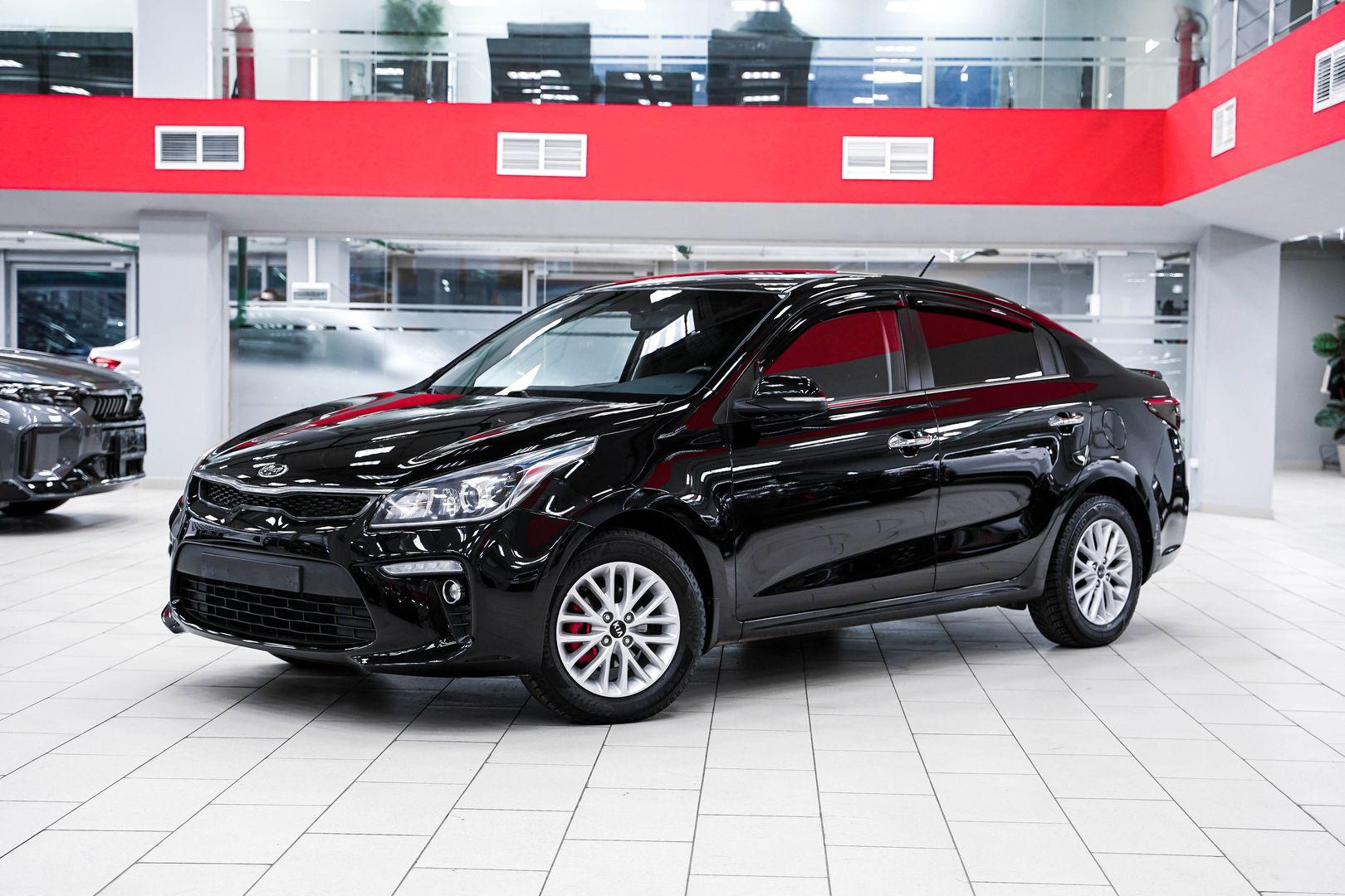 Kia Rio 2017, черный, ДЦ Орехово