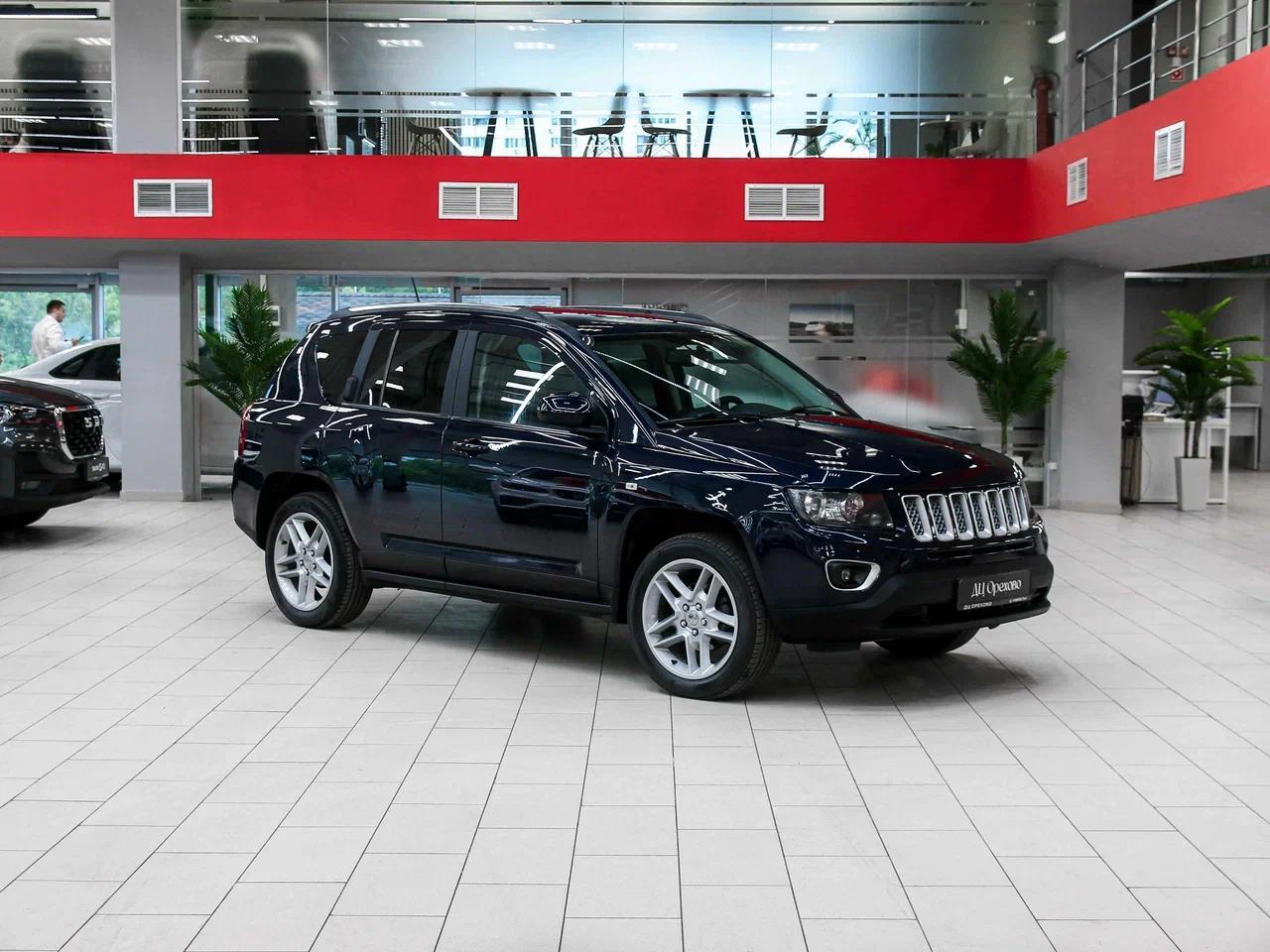 Jeep Compass 2013, синий, ДЦ Орехово