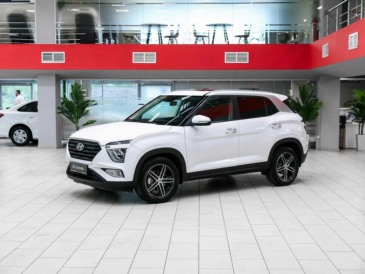 Hyundai Creta 2021, белый, ДЦ Орехово