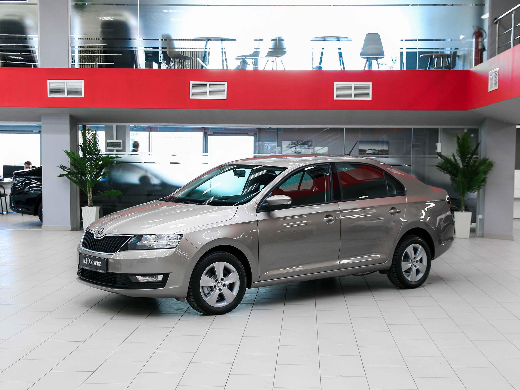 Skoda Rapid 2019, бежевый, ДЦ Орехово
