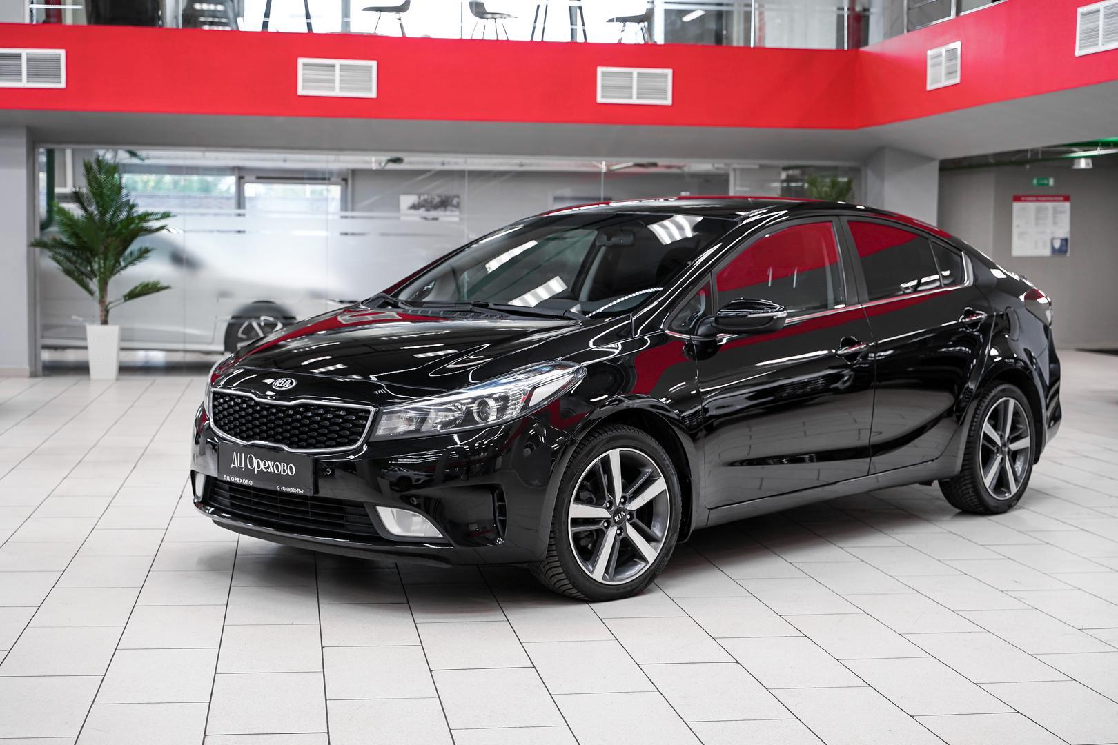 Kia Cerato 2018, черный, ДЦ Орехово