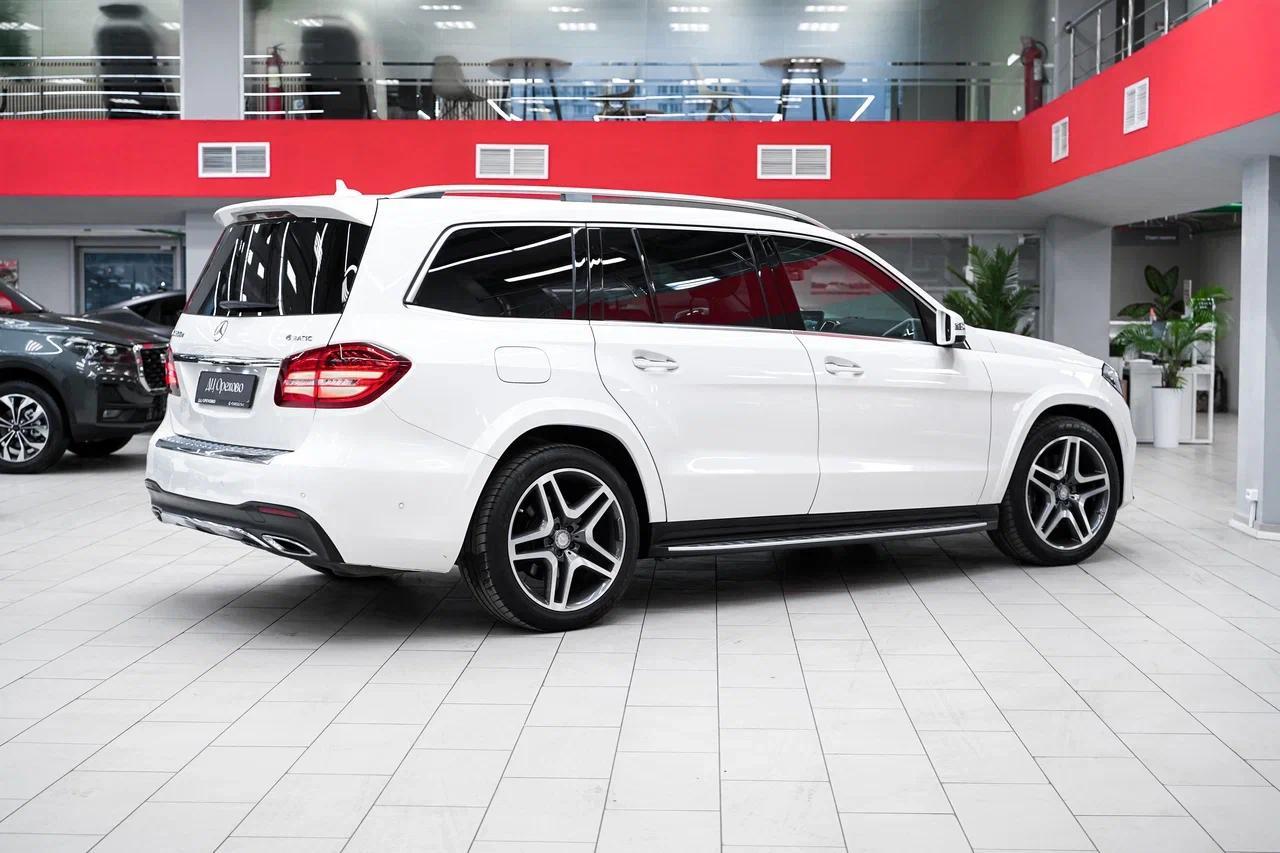 Mercedes-Benz GLS 2016, белый, ДЦ Орехово