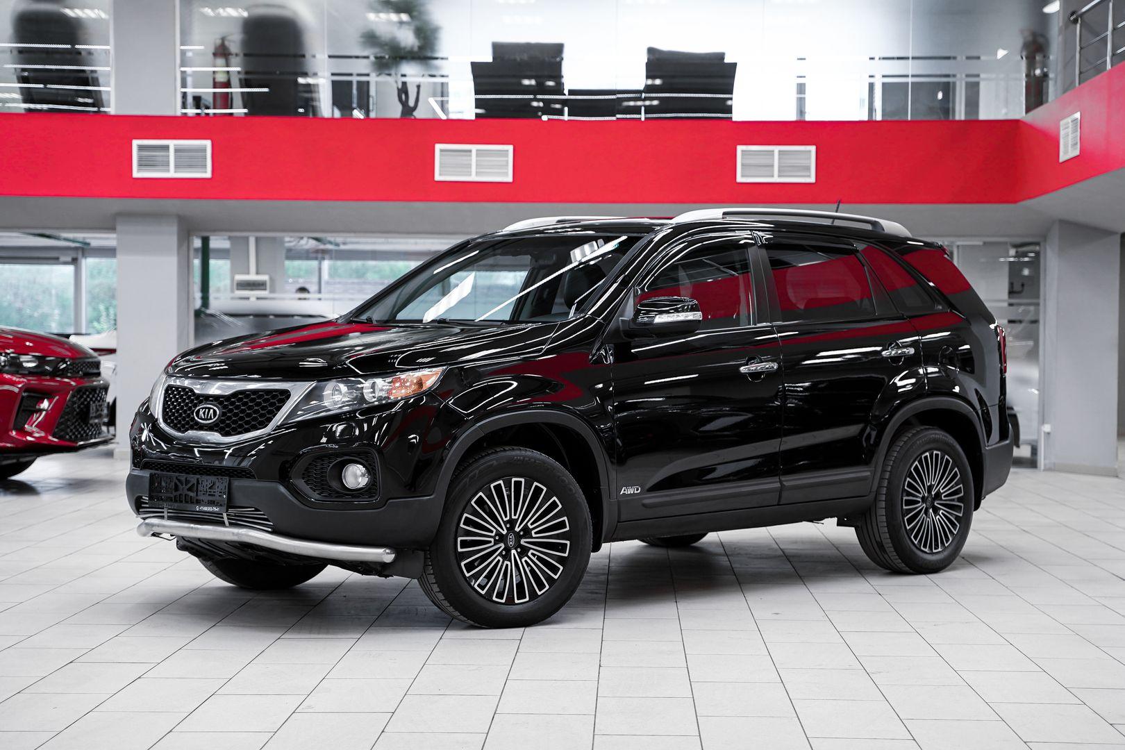 Kia Sorento 2012, черный, ДЦ Орехово