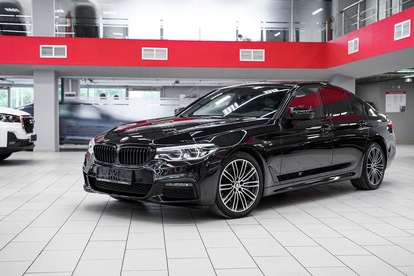 BMW 5 серии 2018, черный, ДЦ Орехово