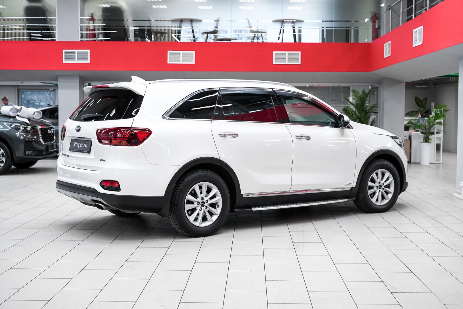 Kia Sorento 2018, белый, ДЦ Орехово