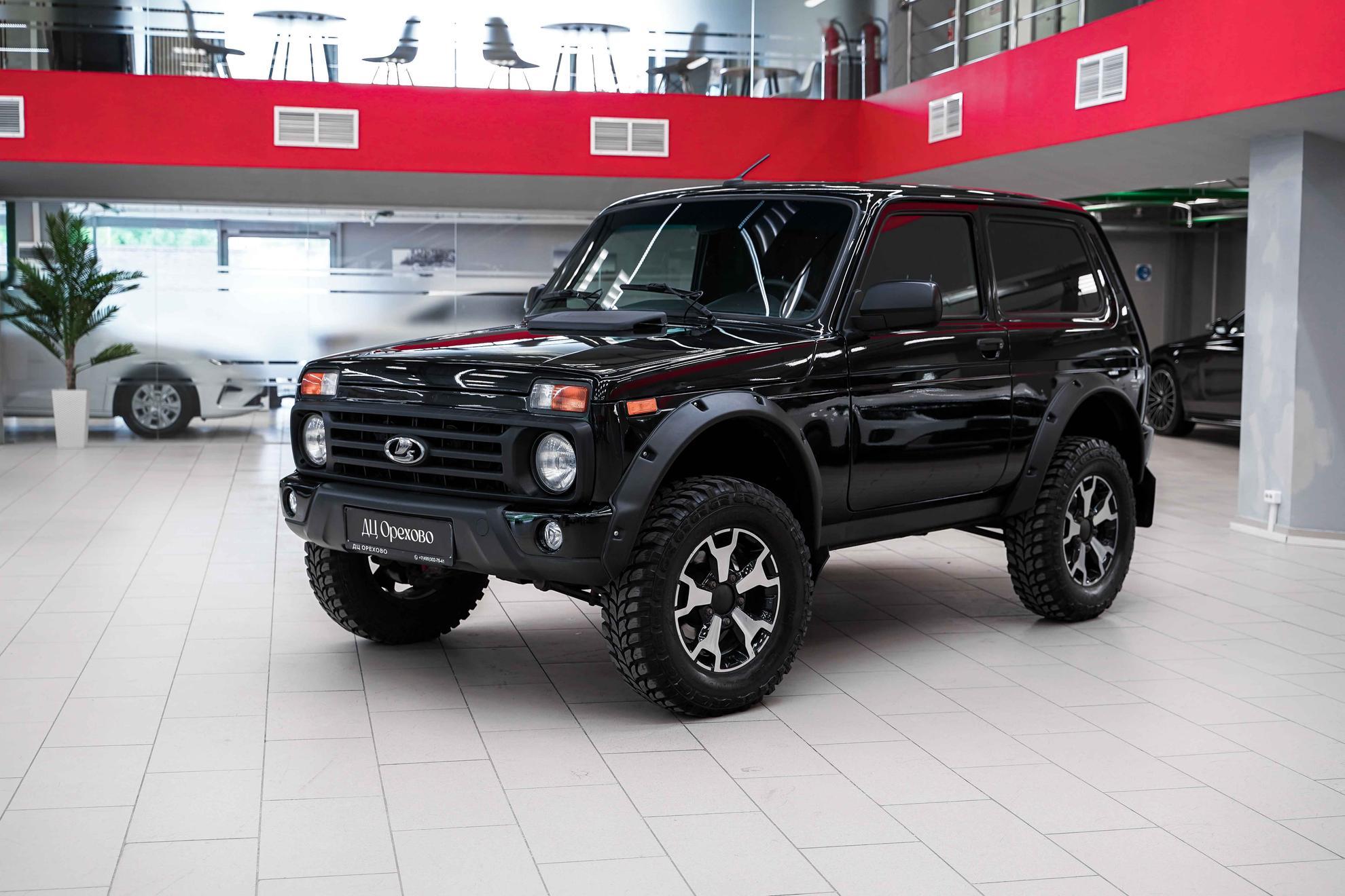 LADA (ВАЗ) Niva Legend 2023, черный, ДЦ Орехово