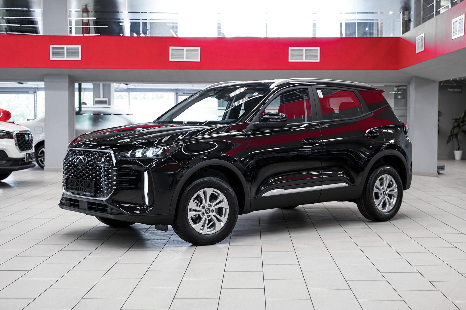 Chery Tiggo 4 2025, черный, ДЦ Орехово