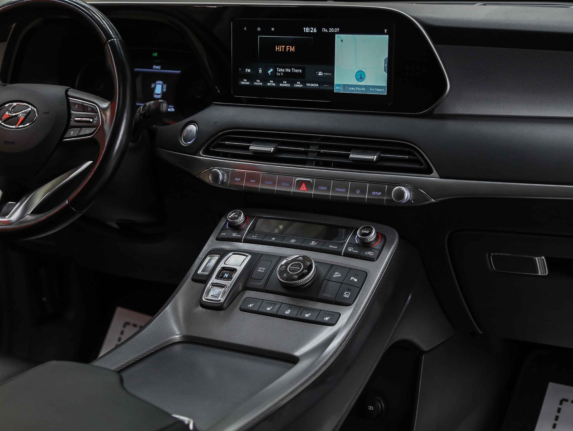 Hyundai Palisade 2021, черный, ДЦ Орехово
