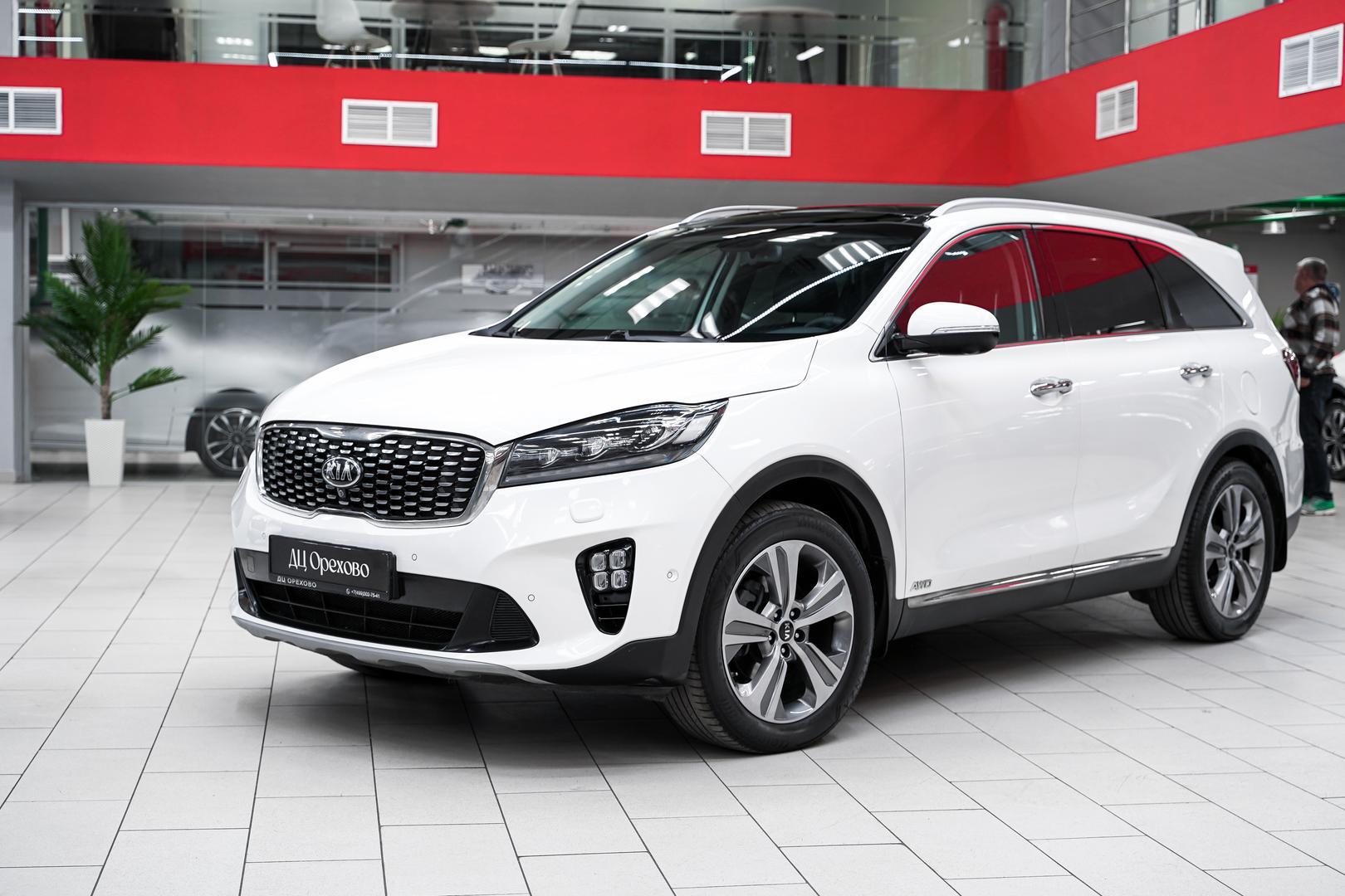 Kia Sorento 2018, белый, ДЦ Орехово