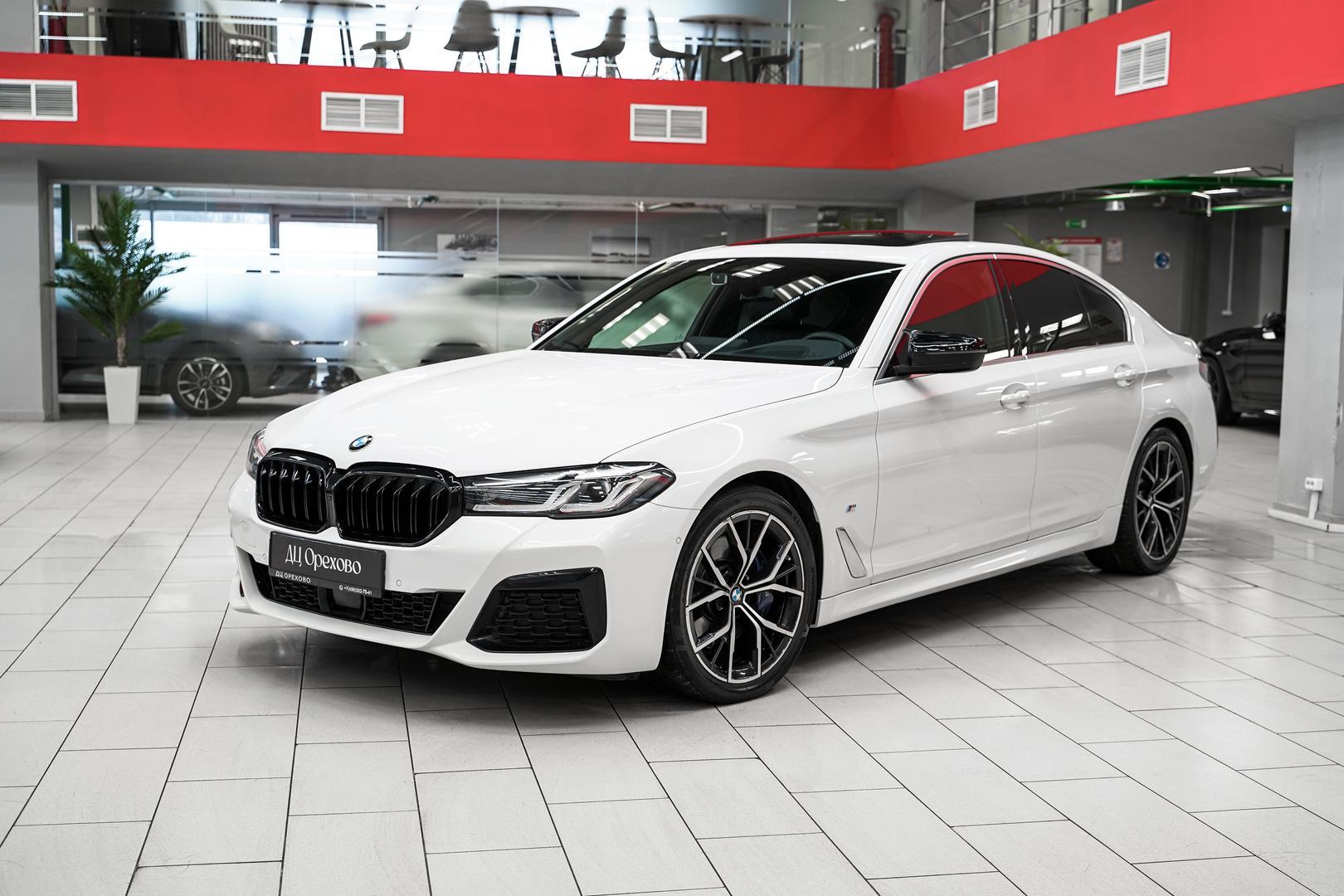 BMW 5 серии 2020, белый, ДЦ Орехово